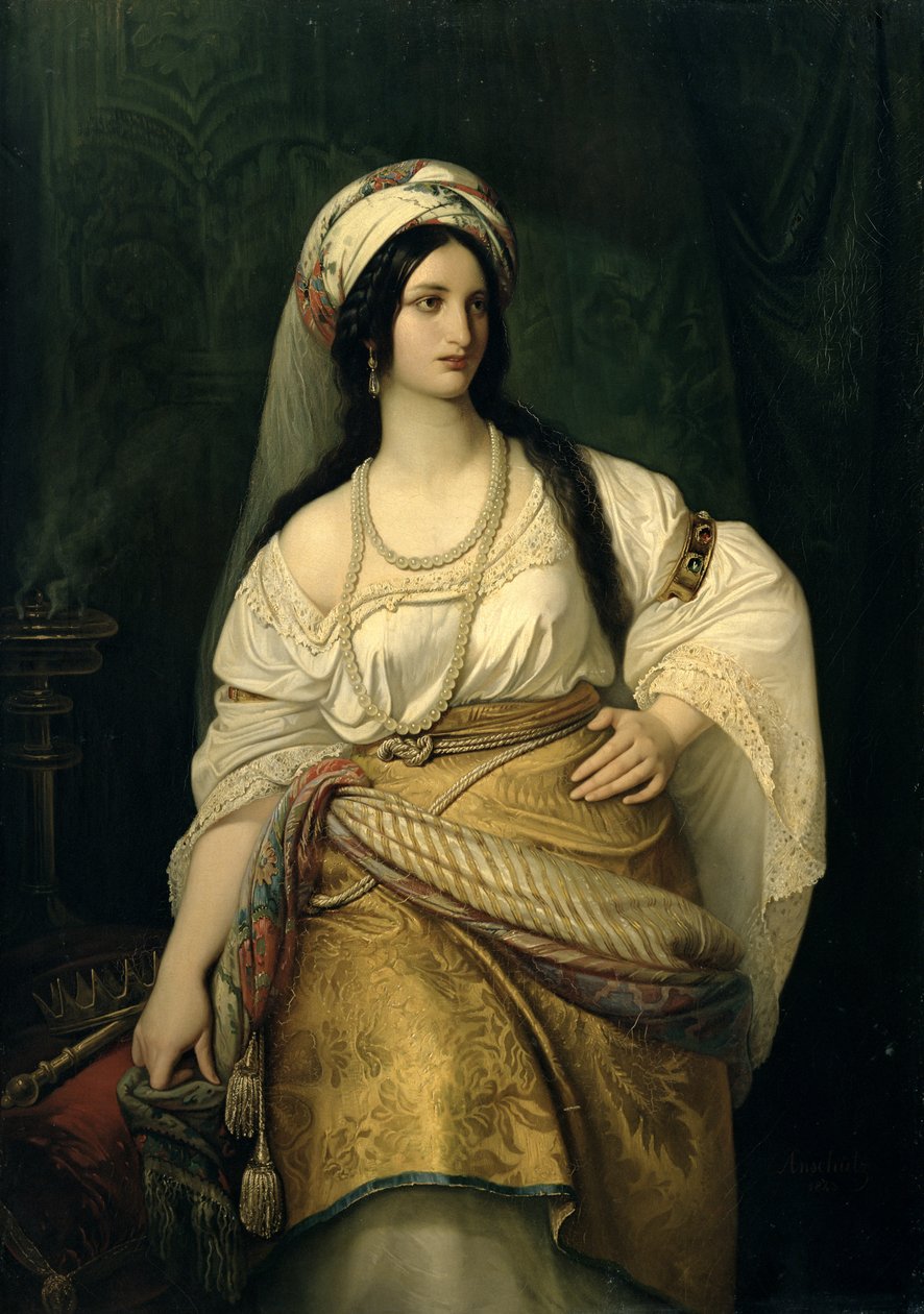 Esther av Hermann Anschuetz