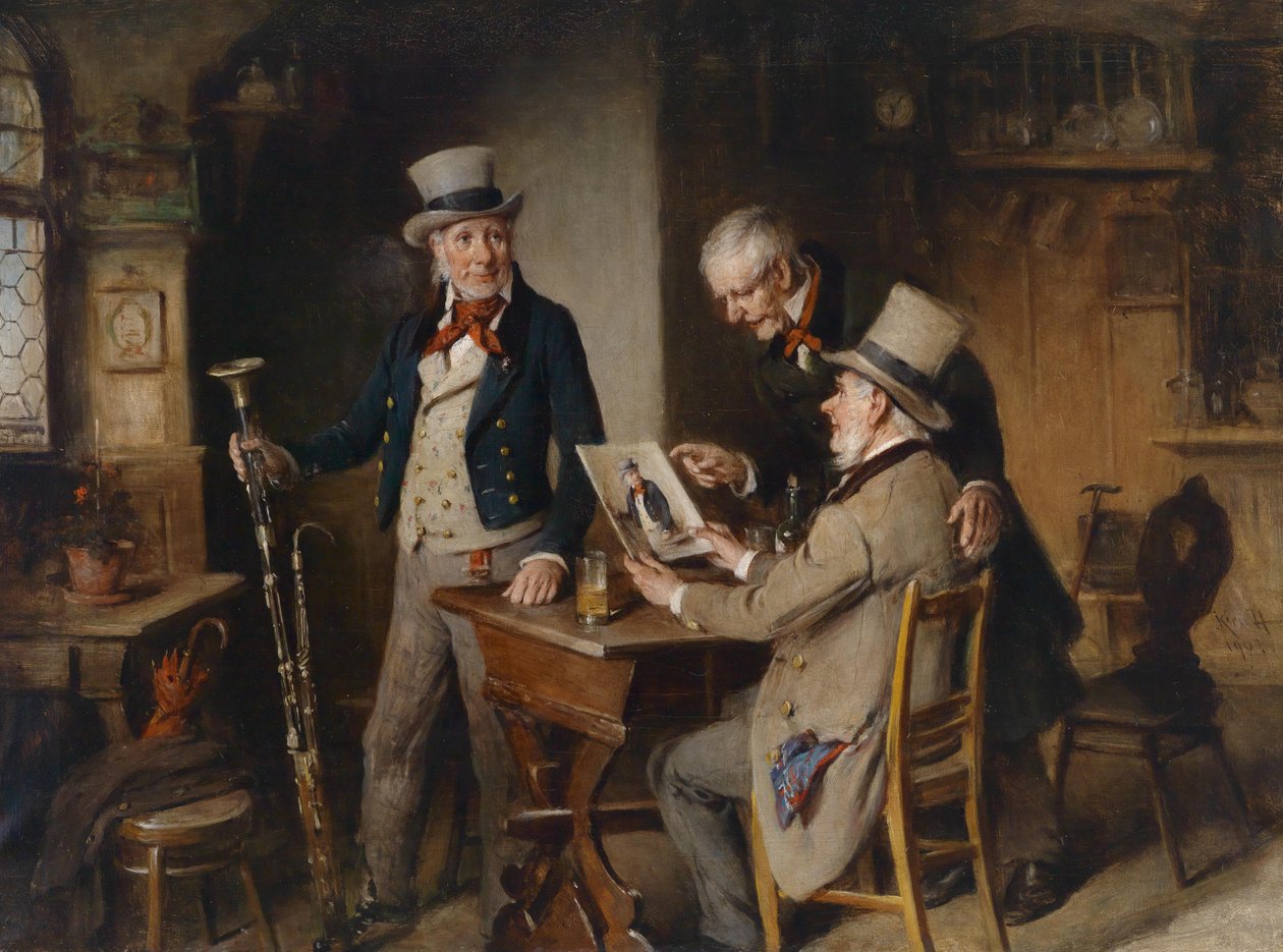 Der Fagottspieler av Hermann Kern