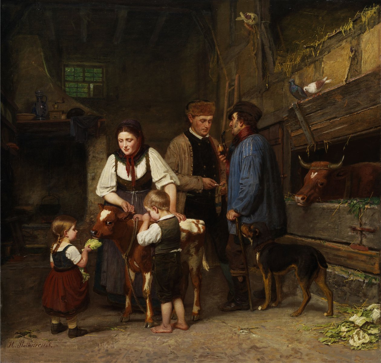 Das verkaufte Kalb. av Hermann Plathner