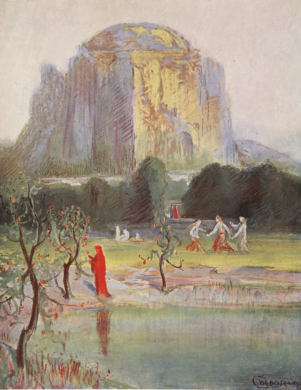Freias trädgård, 1906 av Hermann Hendrich