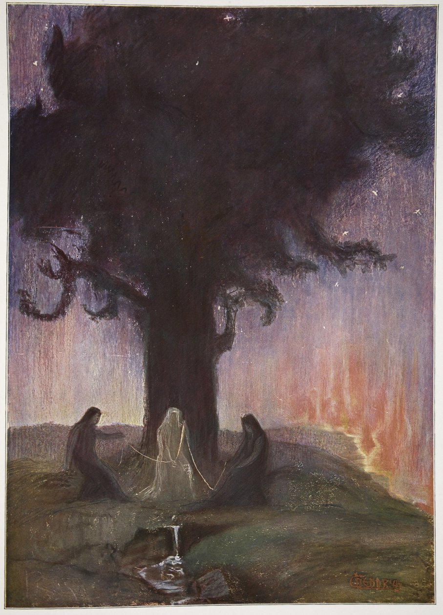 Nornorna, 1906 av Hermann Hendrich