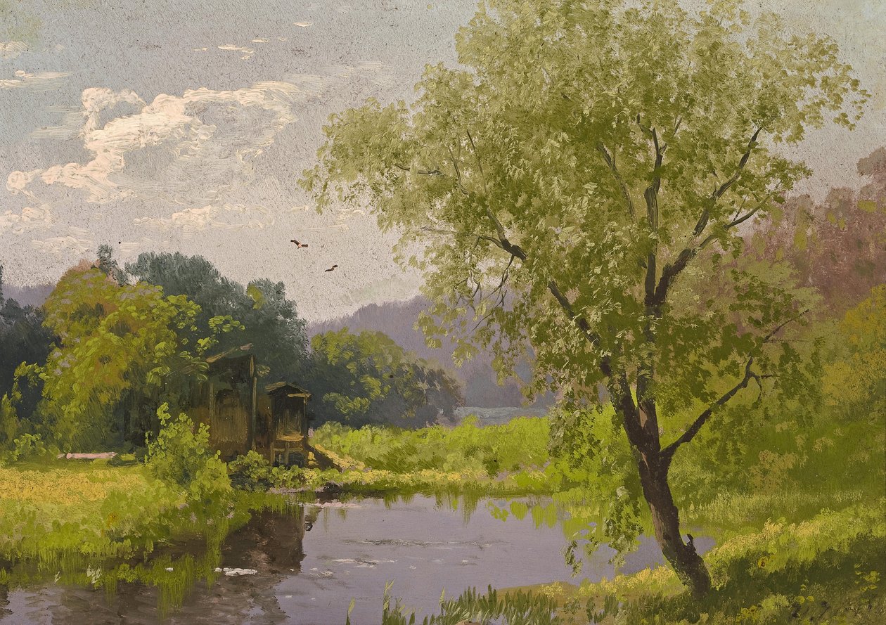 Gamla kvarn av Hermann Ottomar Herzog