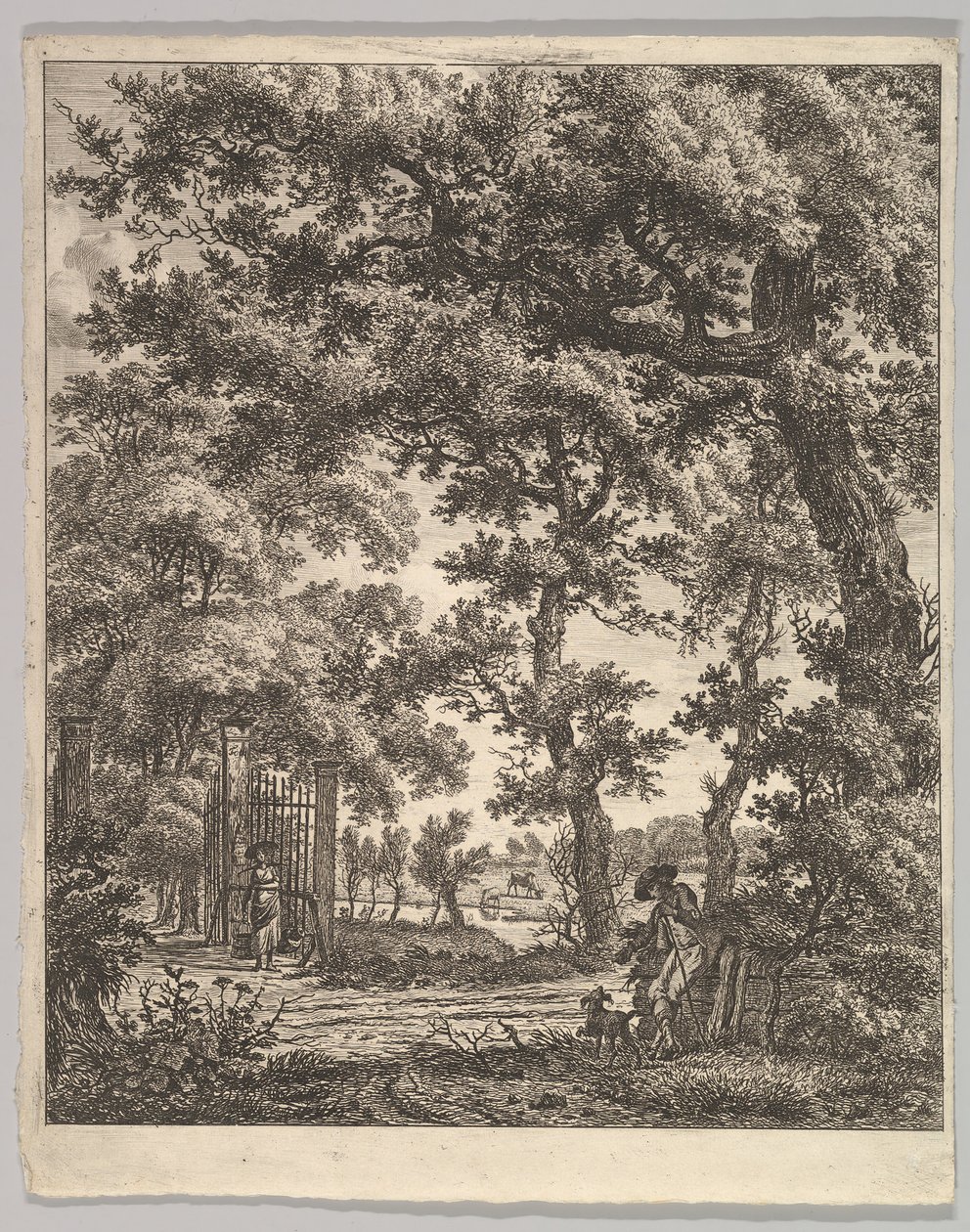 Landskap.n.d. av Hermanus Fock