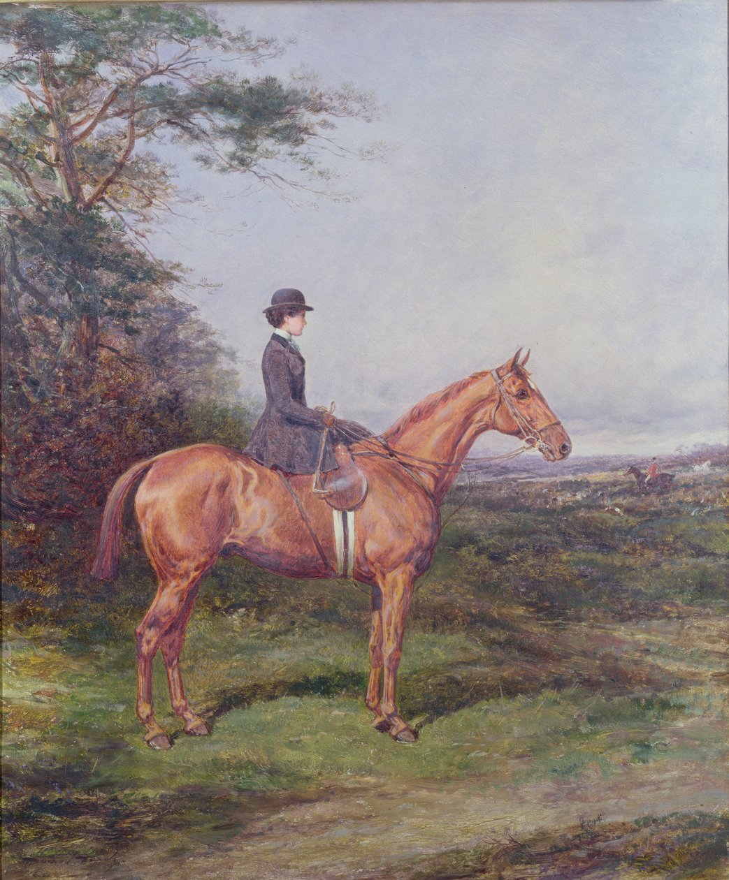 Miss A.L.North om "Ivanhoe". av Heywood Hardy
