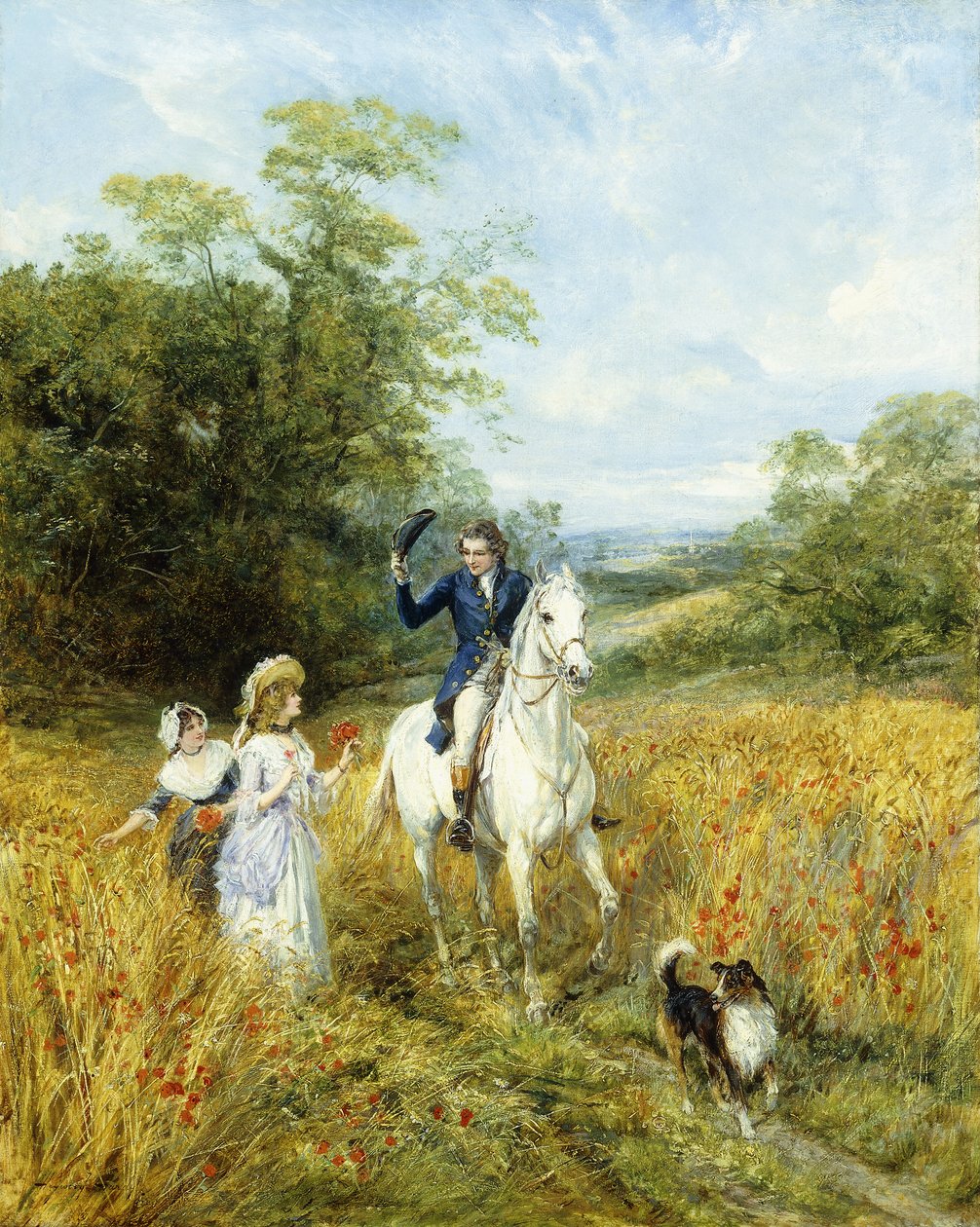Morgonturen, av Heywood Hardy