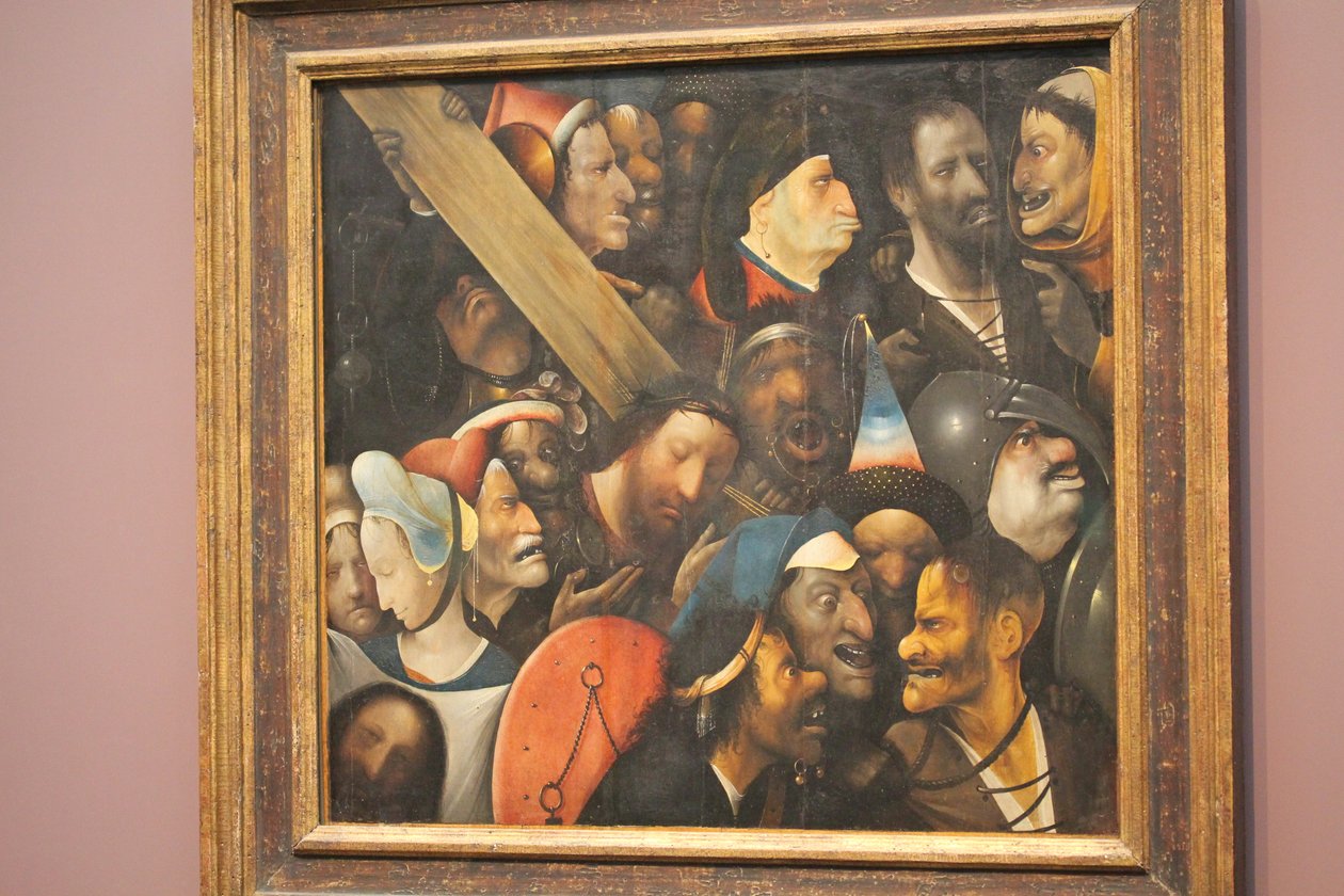 Bärandet av korset av Hieronymus Bosch
