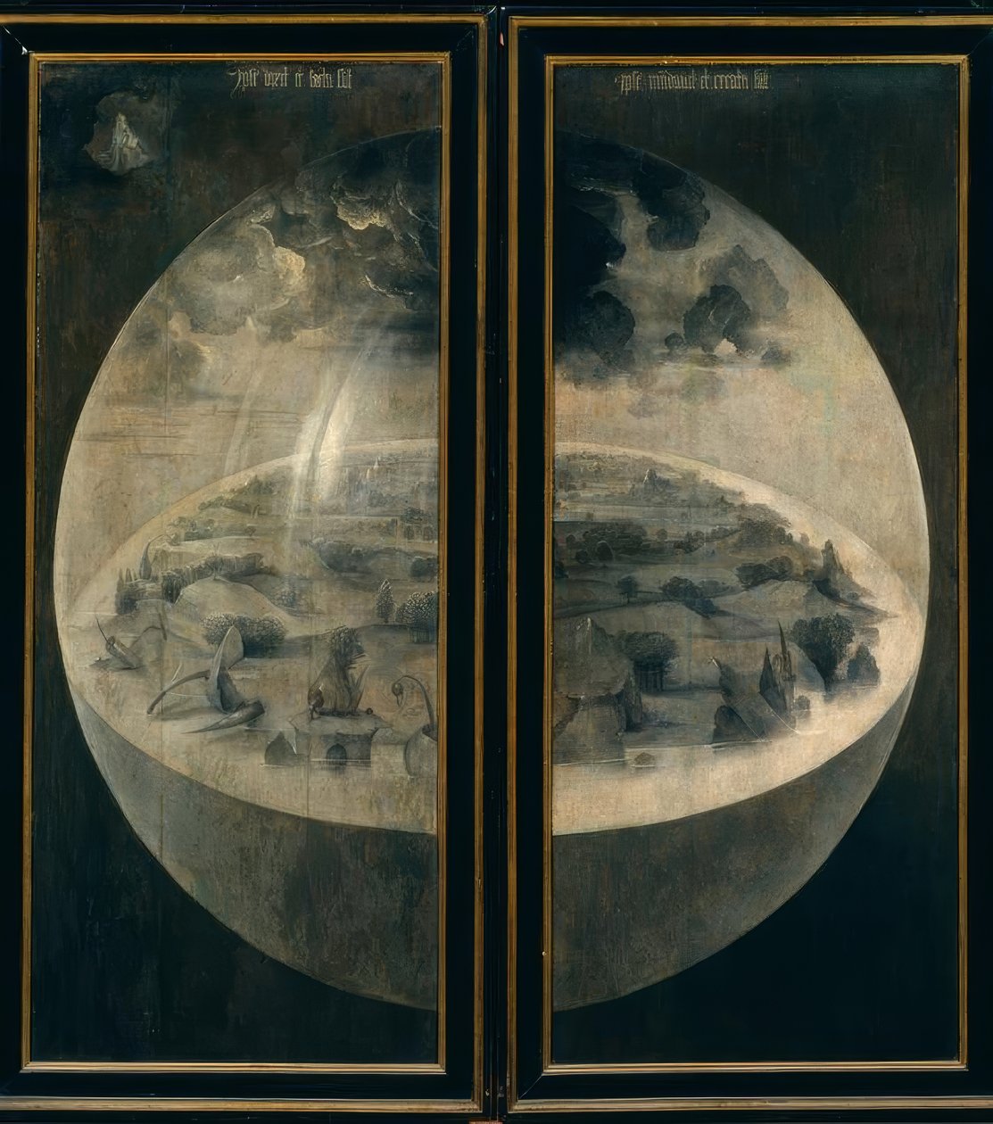 Skapandet av världen av Hieronymus Bosch