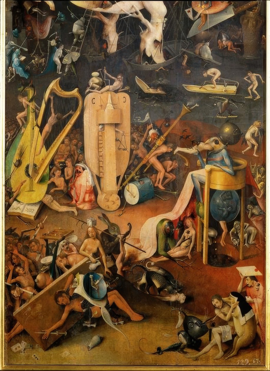 Helvetet av Hieronymus Bosch