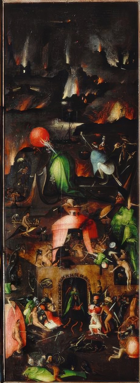 Helvetet av Hieronymus Bosch