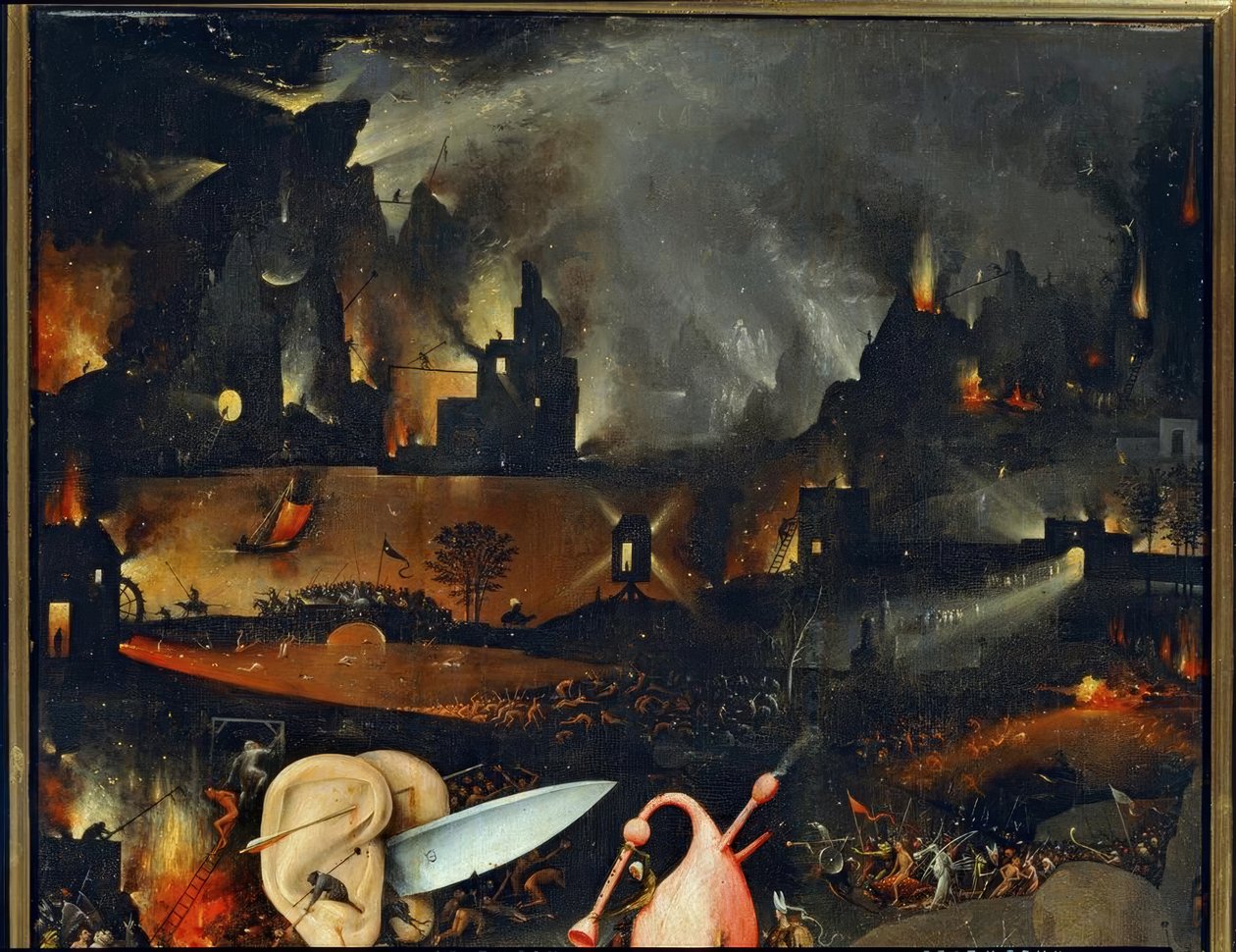 Helvetet av Hieronymus Bosch