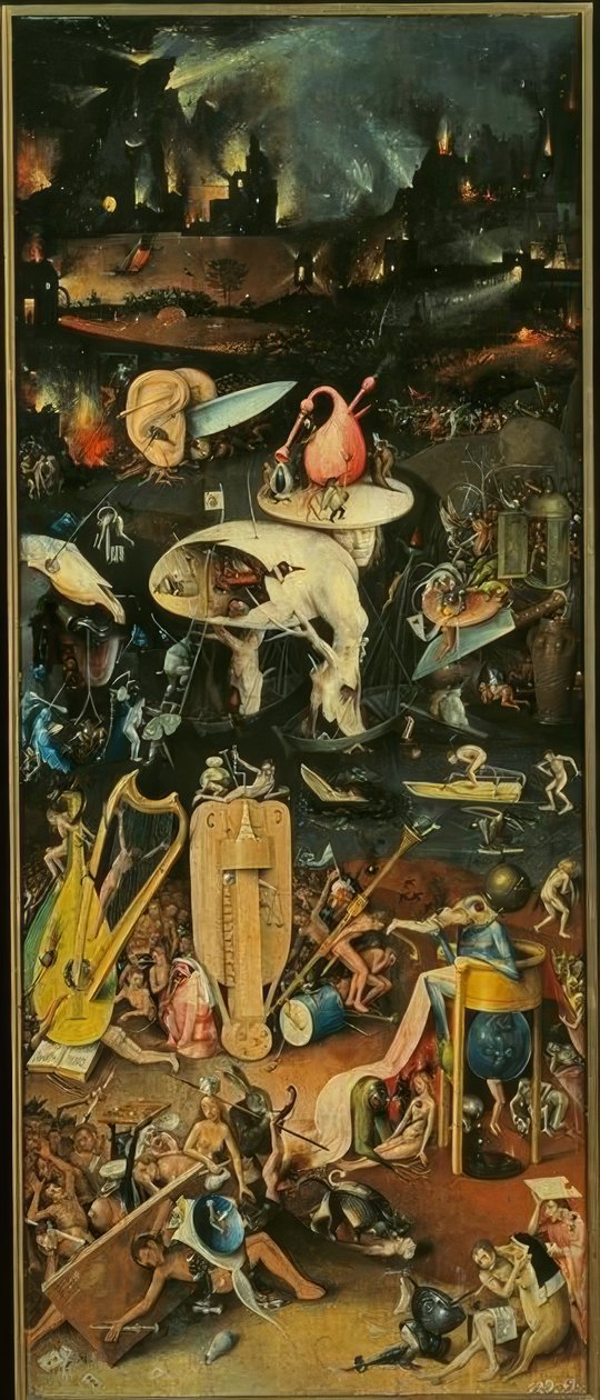 Helvetet av Hieronymus Bosch