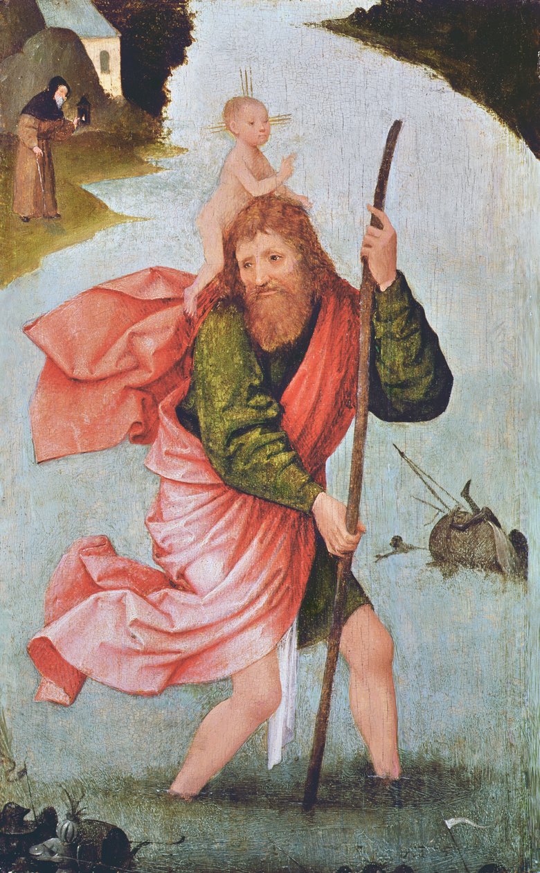 Sankt Christopher av Hieronymus Bosch