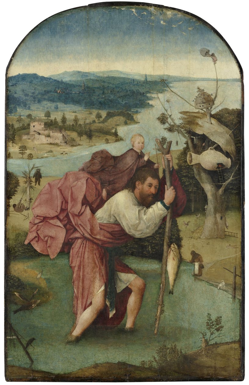 Sankt Christopher av Hieronymus Bosch