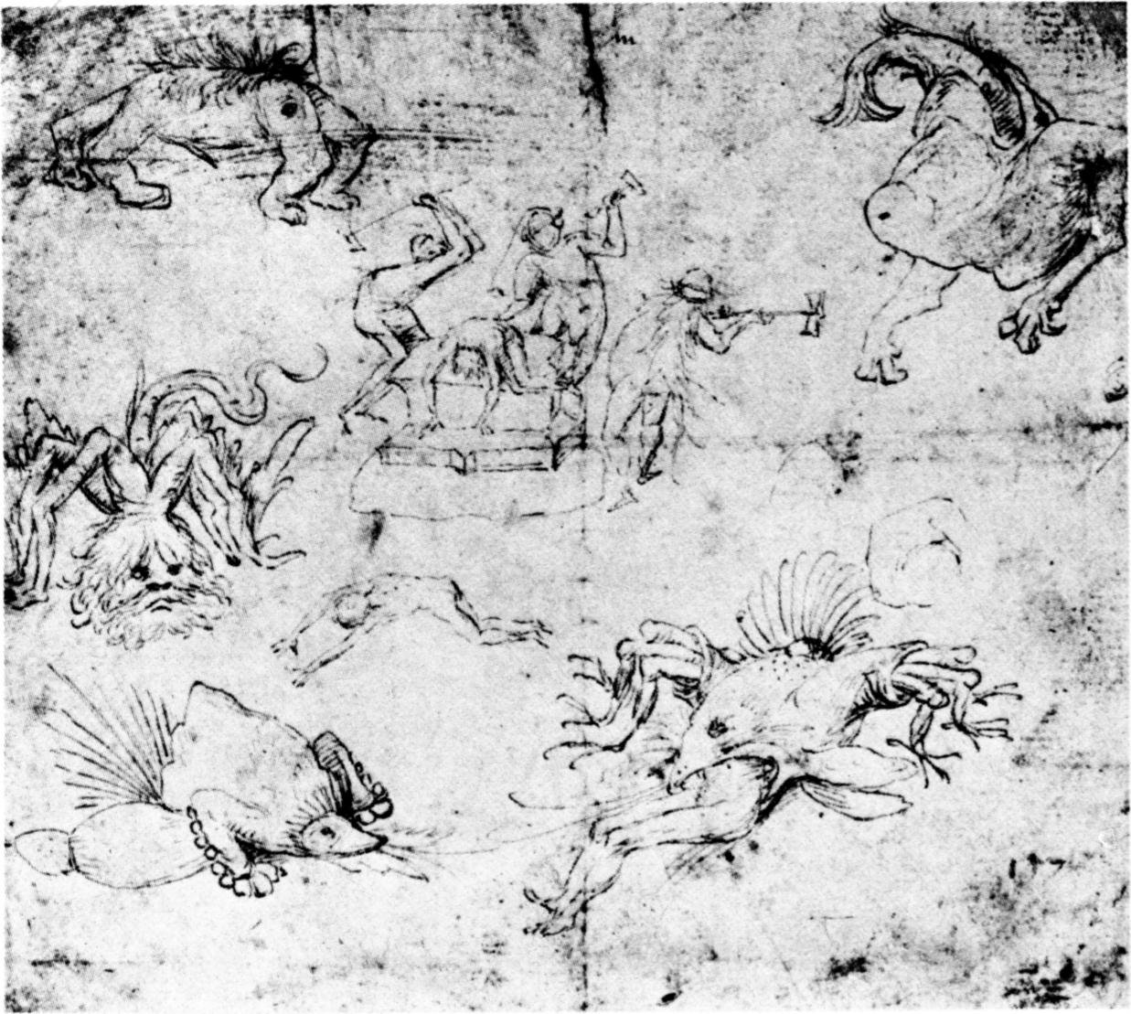 Scenes of Hell av Hieronymus Bosch