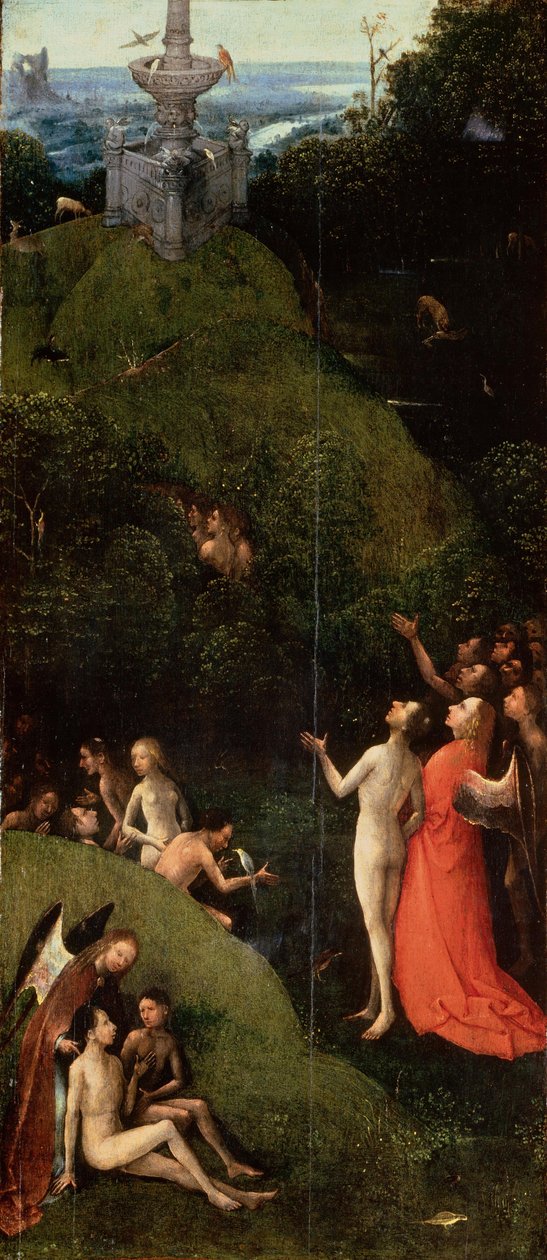 Terrestrial Paradise av Hieronymus Bosch