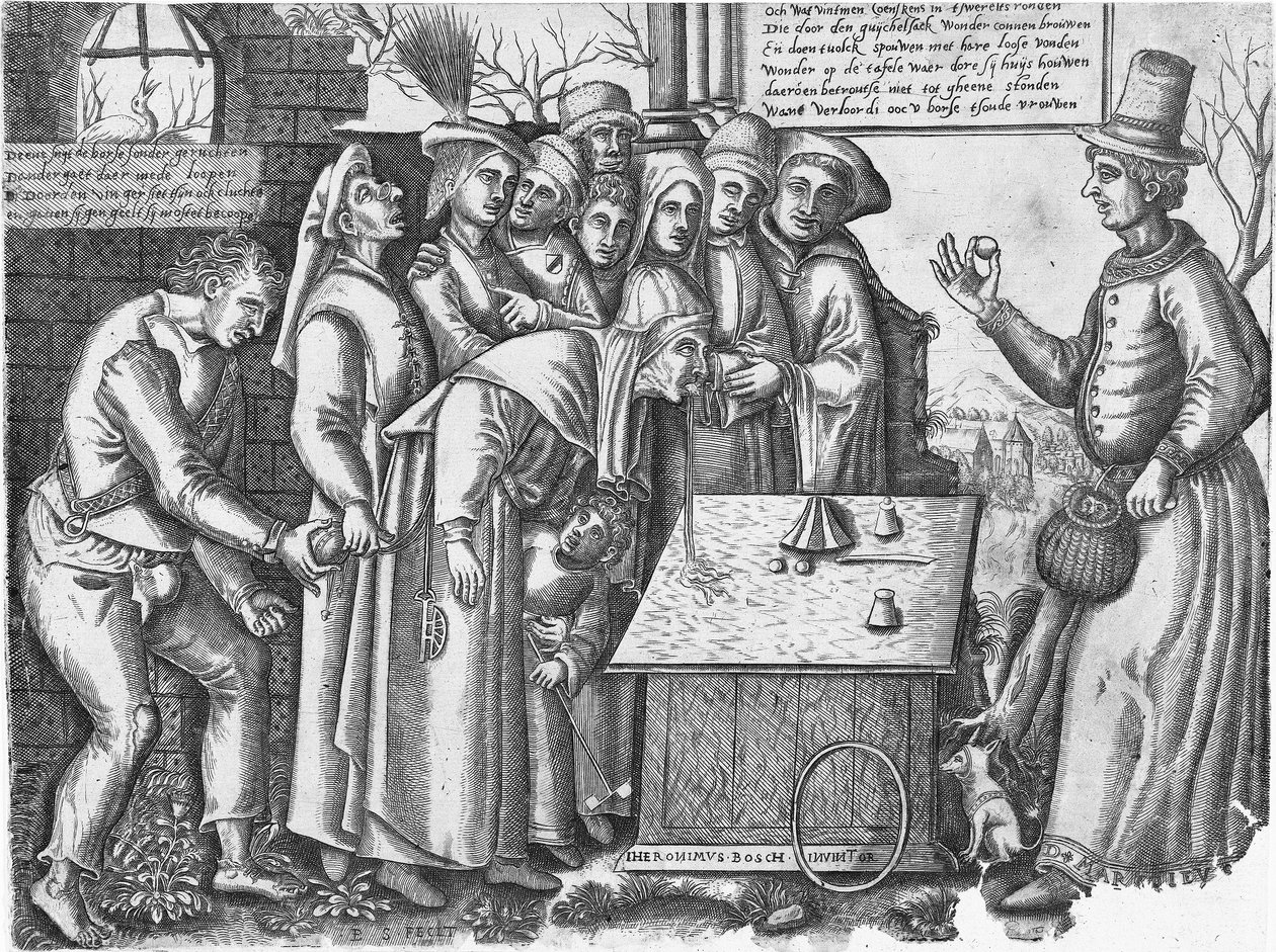 The Conjurer av Hieronymus Bosch