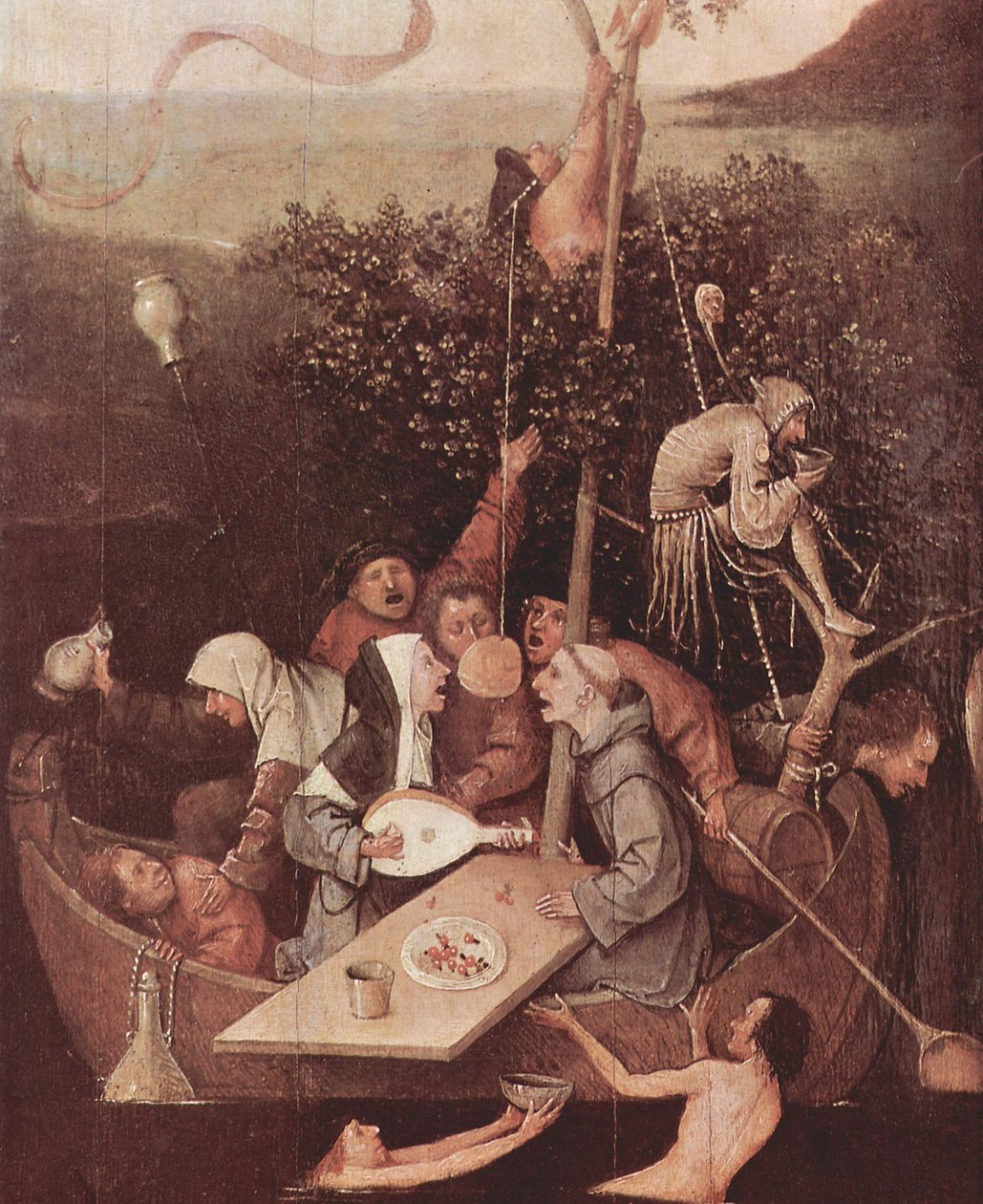 The Ship of Fools  av Hieronymus Bosch