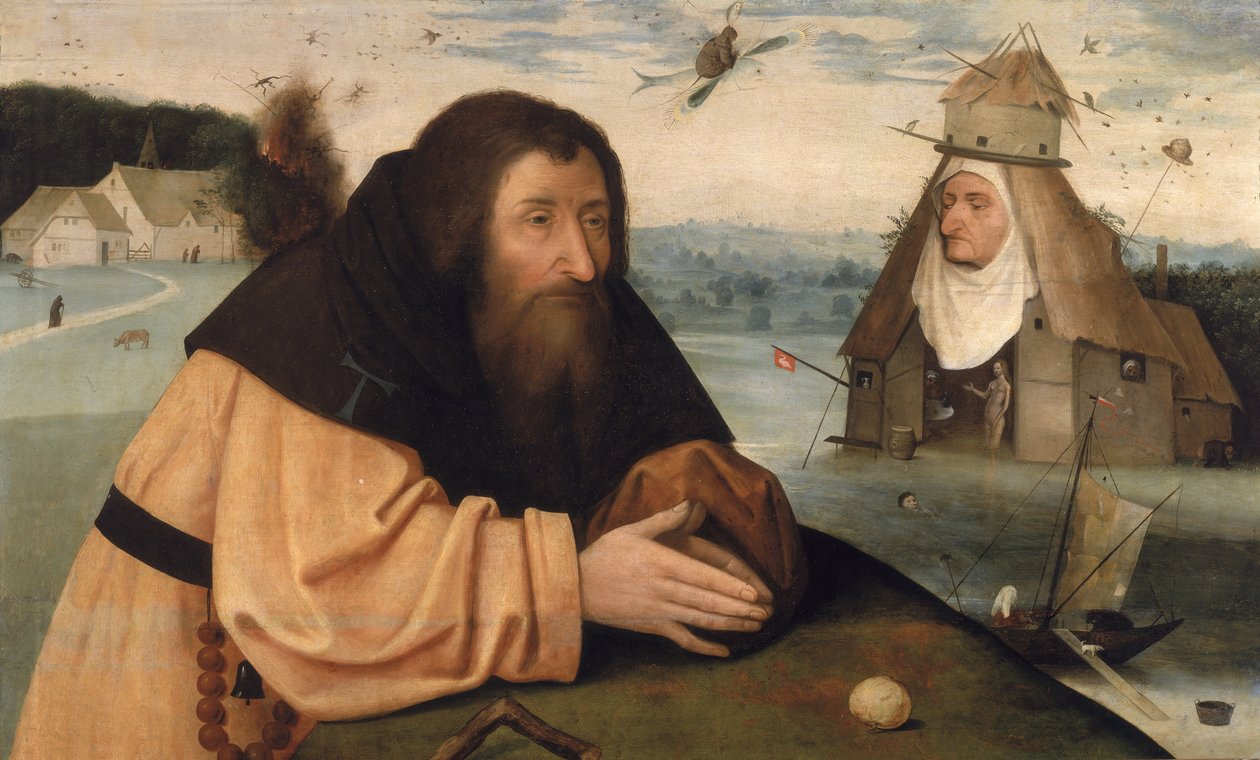 Frestelsen av Sankt Antonius av Hieronymus Bosch