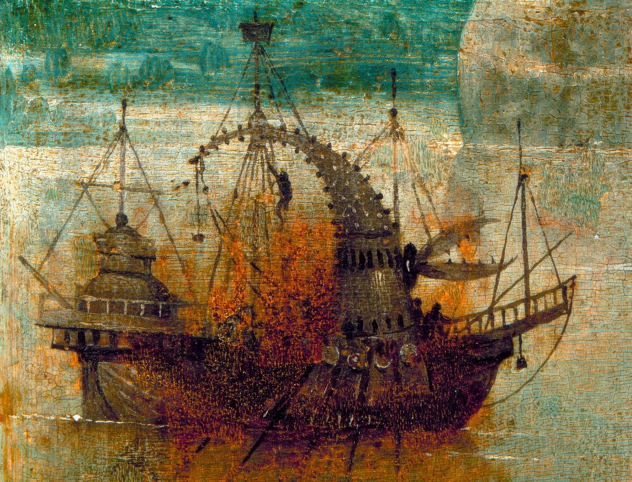 Två slavhandlare av Hieronymus Bosch