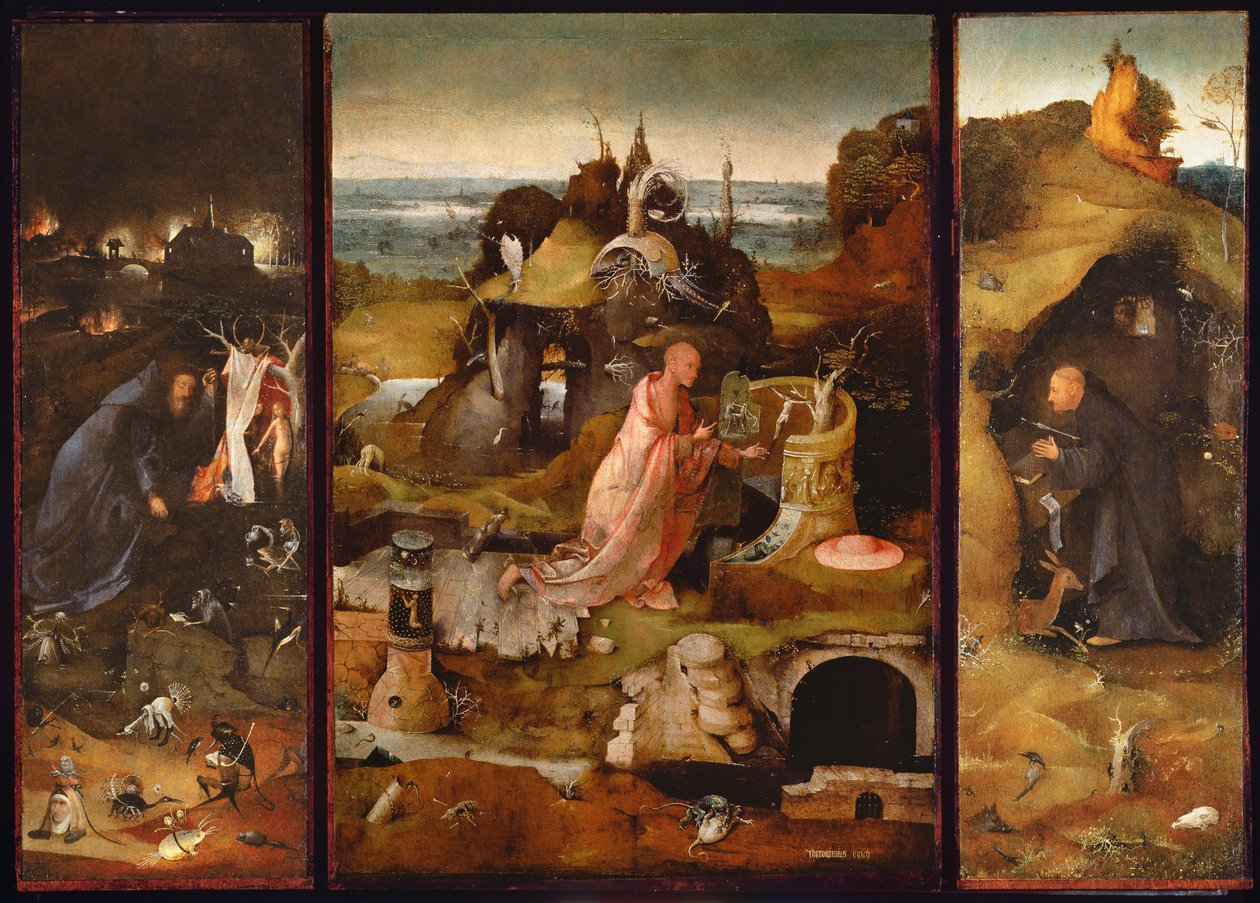 Altartavla av eremiterna av Hieronymus Bosch