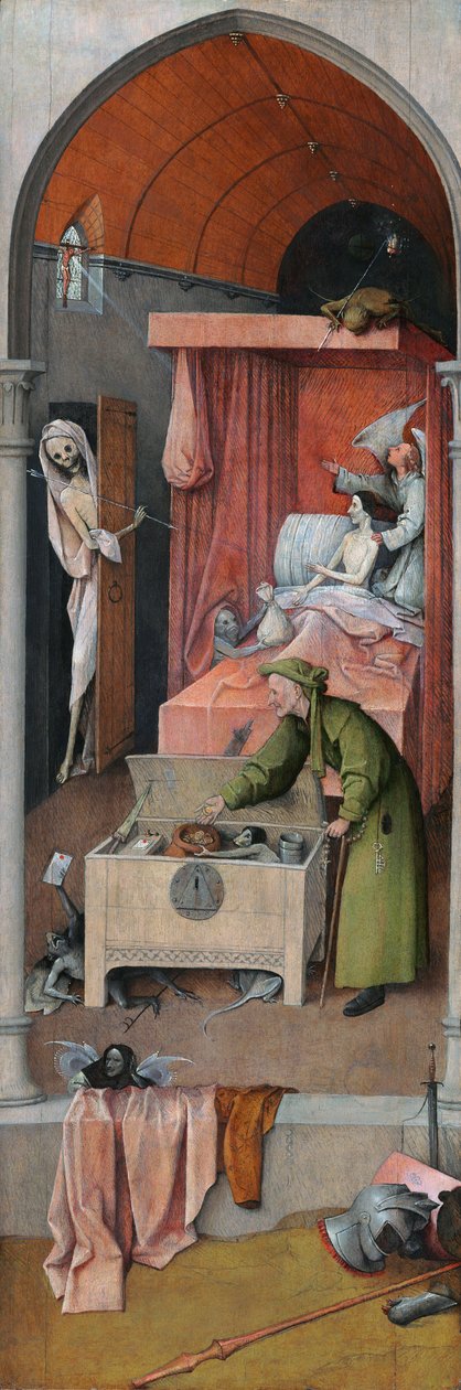 Döden och Miser av Hieronymus Bosch