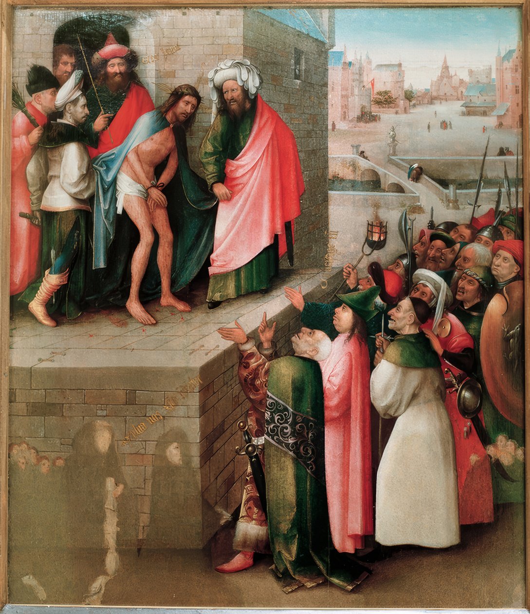 Presentationen av Kristus för folket av Hieronymus Bosch
