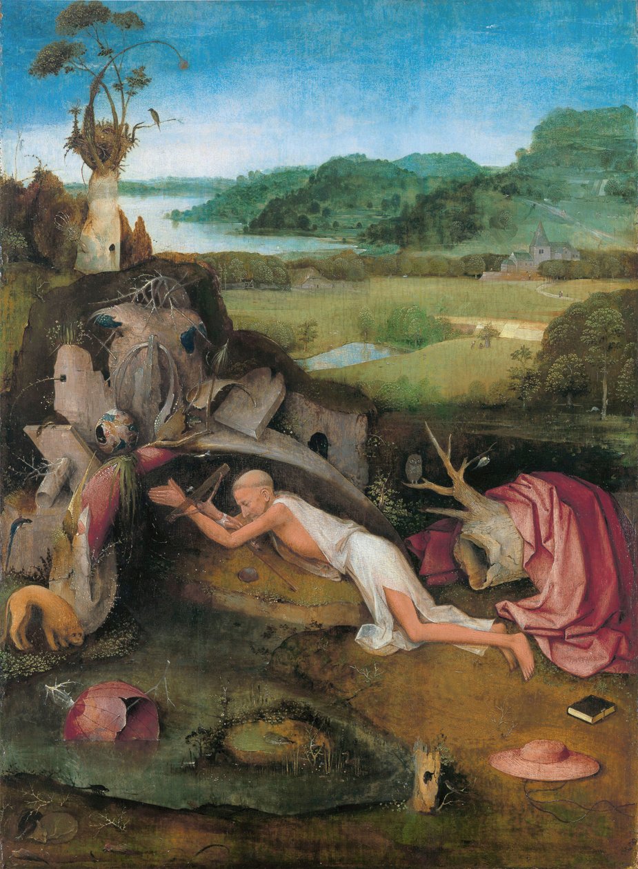 Sankt Jerome av Hieronymus Bosch