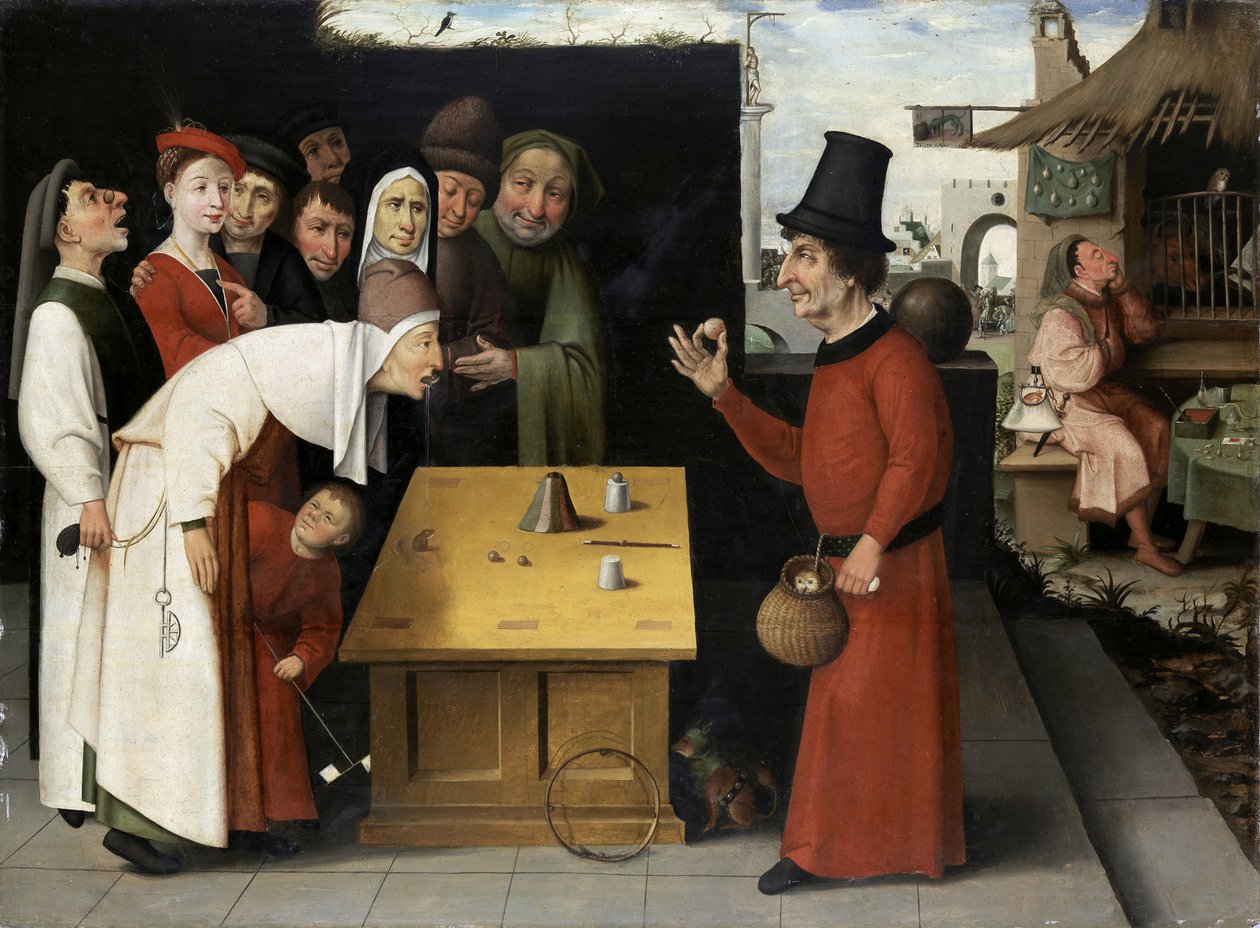 Charlatanen av Hieronymus Bosch