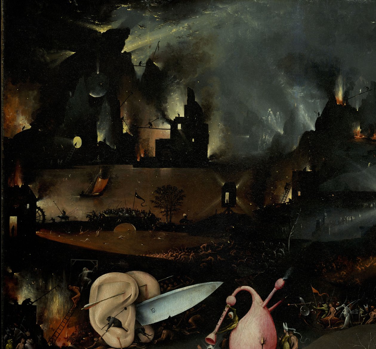 The Garden of Earthly Delights, 1490-1500 av Hieronymus Bosch