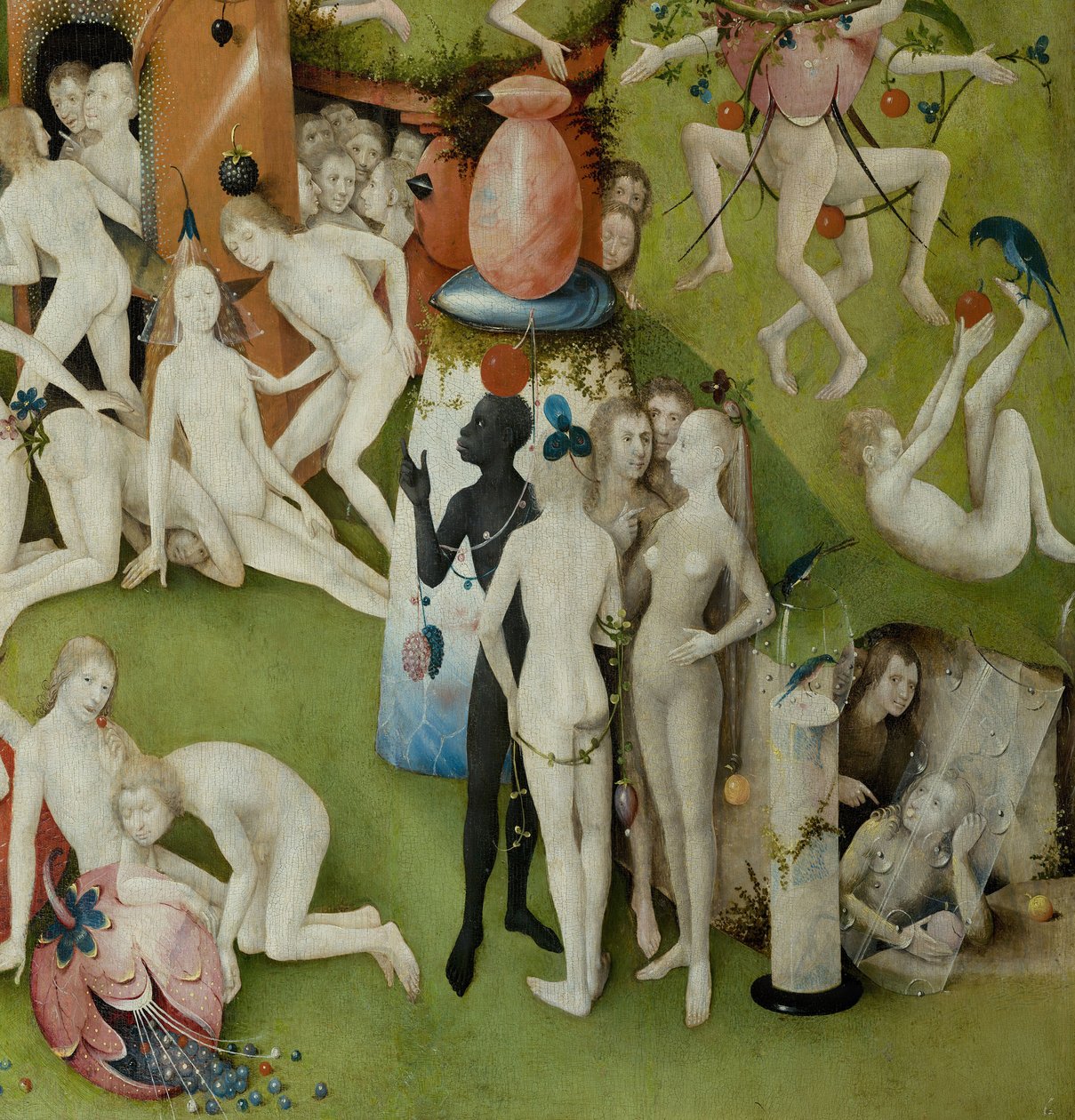 The Garden of Earthly Delights, 1490-1500 av Hieronymus Bosch