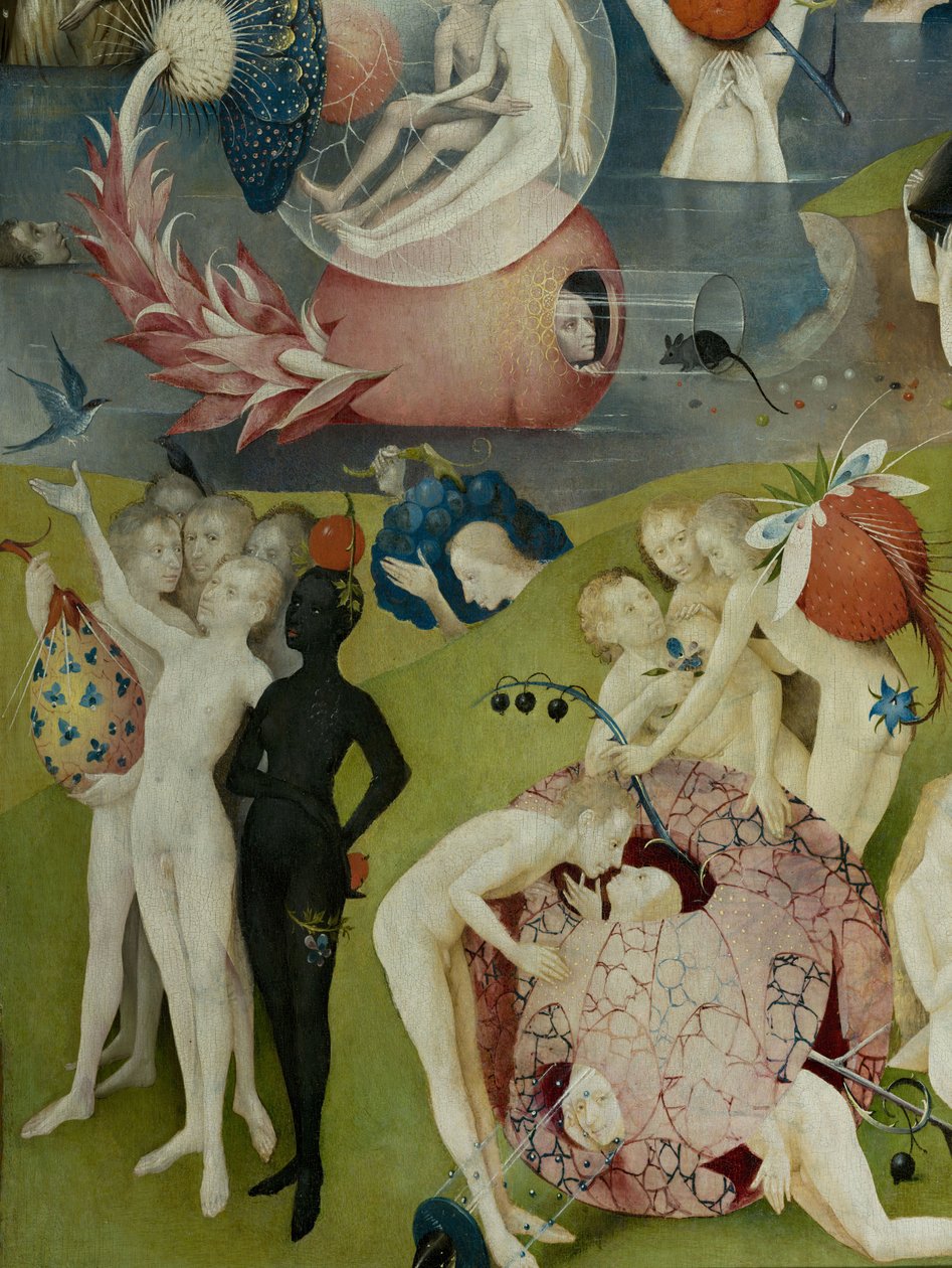 The Garden of Earthly Delights, 1490-1500 av Hieronymus Bosch