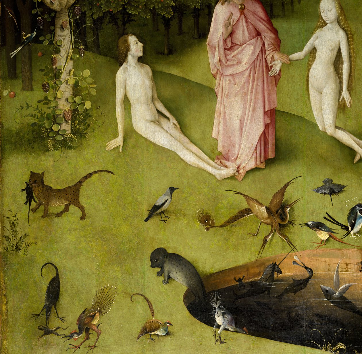 The Garden of Earthly Delights, 1490-1500 av Hieronymus Bosch