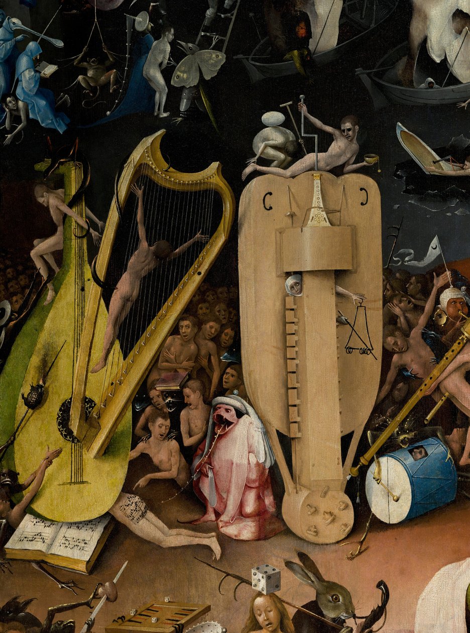 The Garden of Earthly Delights, 1490-1500 av Hieronymus Bosch
