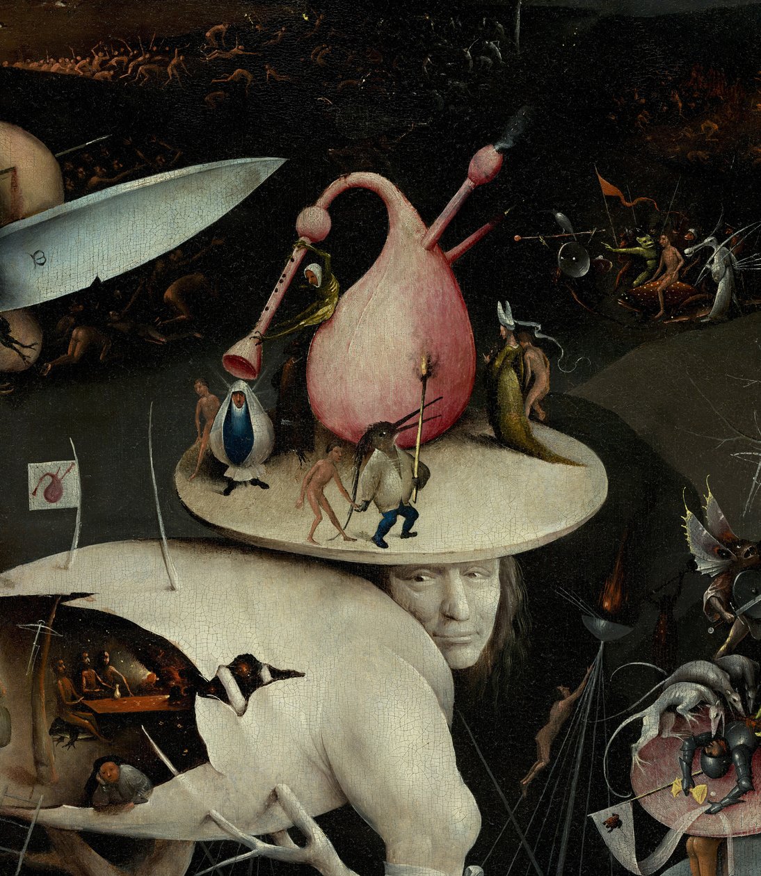 The Garden of Earthly Delights, 1490-1500 av Hieronymus Bosch