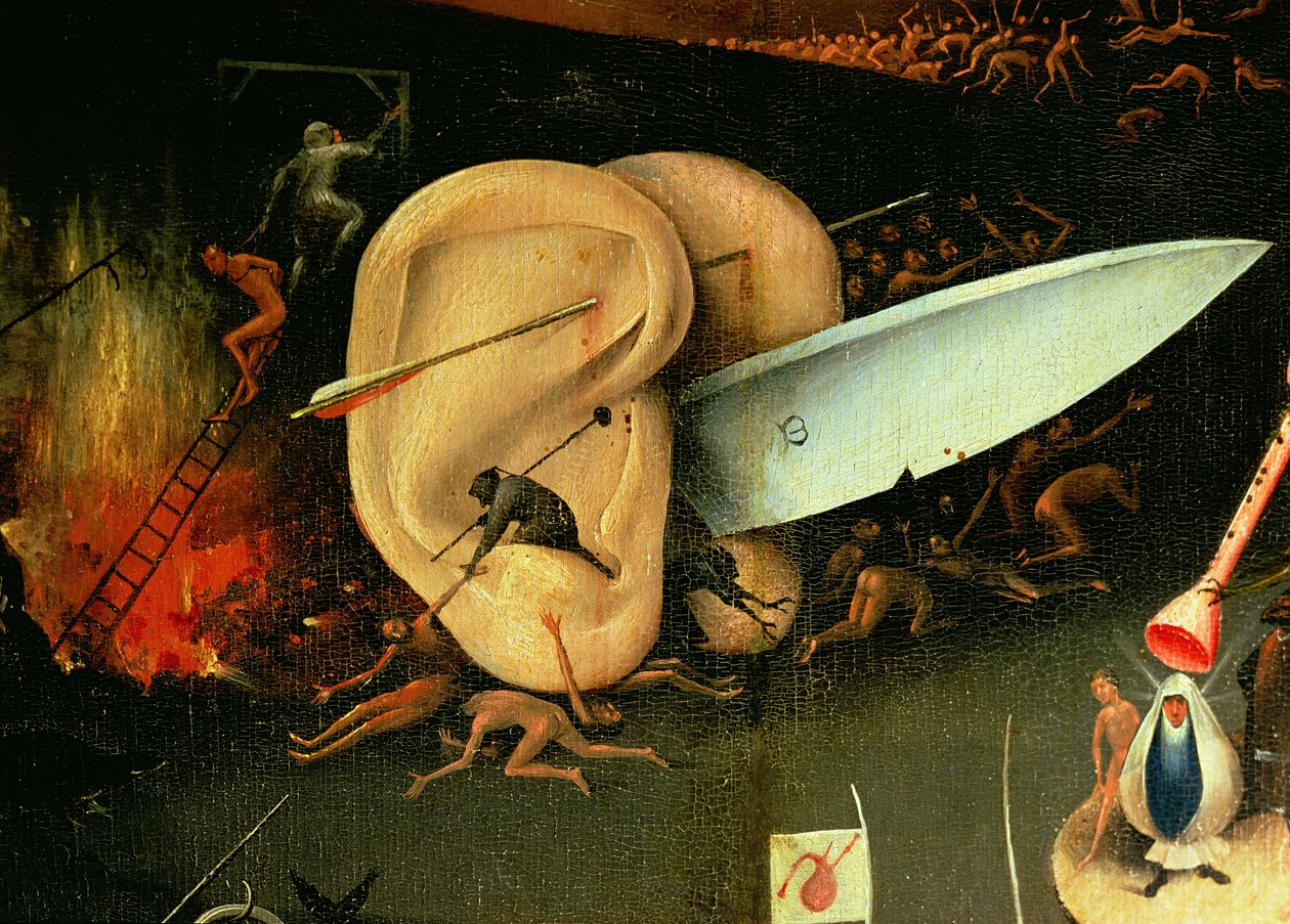 The Garden of Earthly Delights, 1490-1500 av Hieronymus Bosch