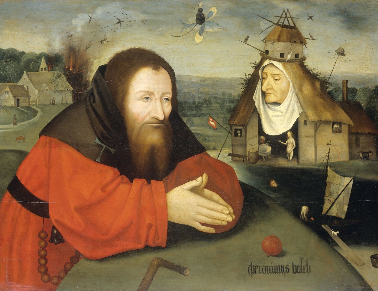 The Temptation of St Anthony, ca. 1550-1600 av Hieronymus Bosch
