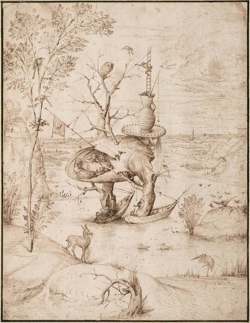 Trädmannen av Hieronymus Bosch