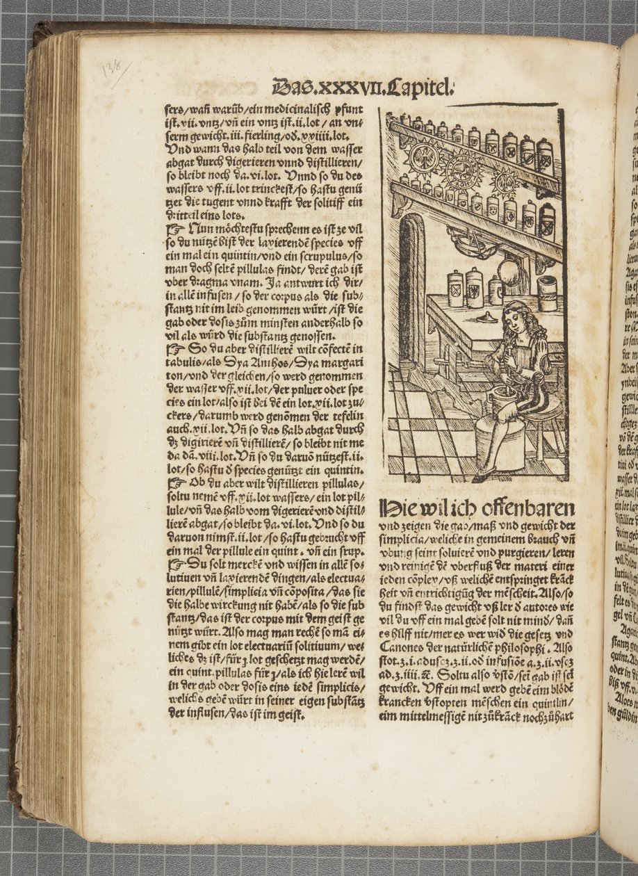 Destillering av boken av Hieronymus Brunschwig