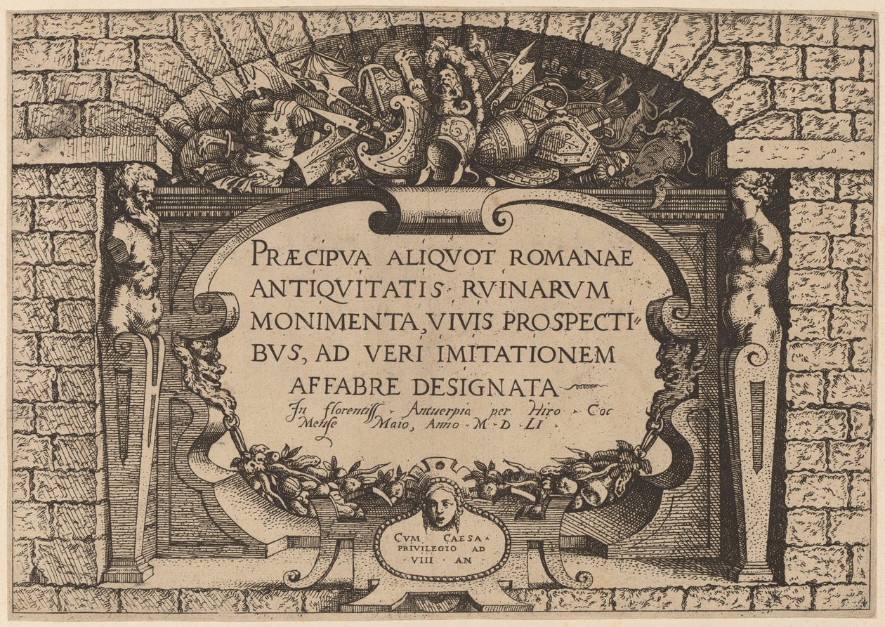 Titelsida av Hieronymus Cock