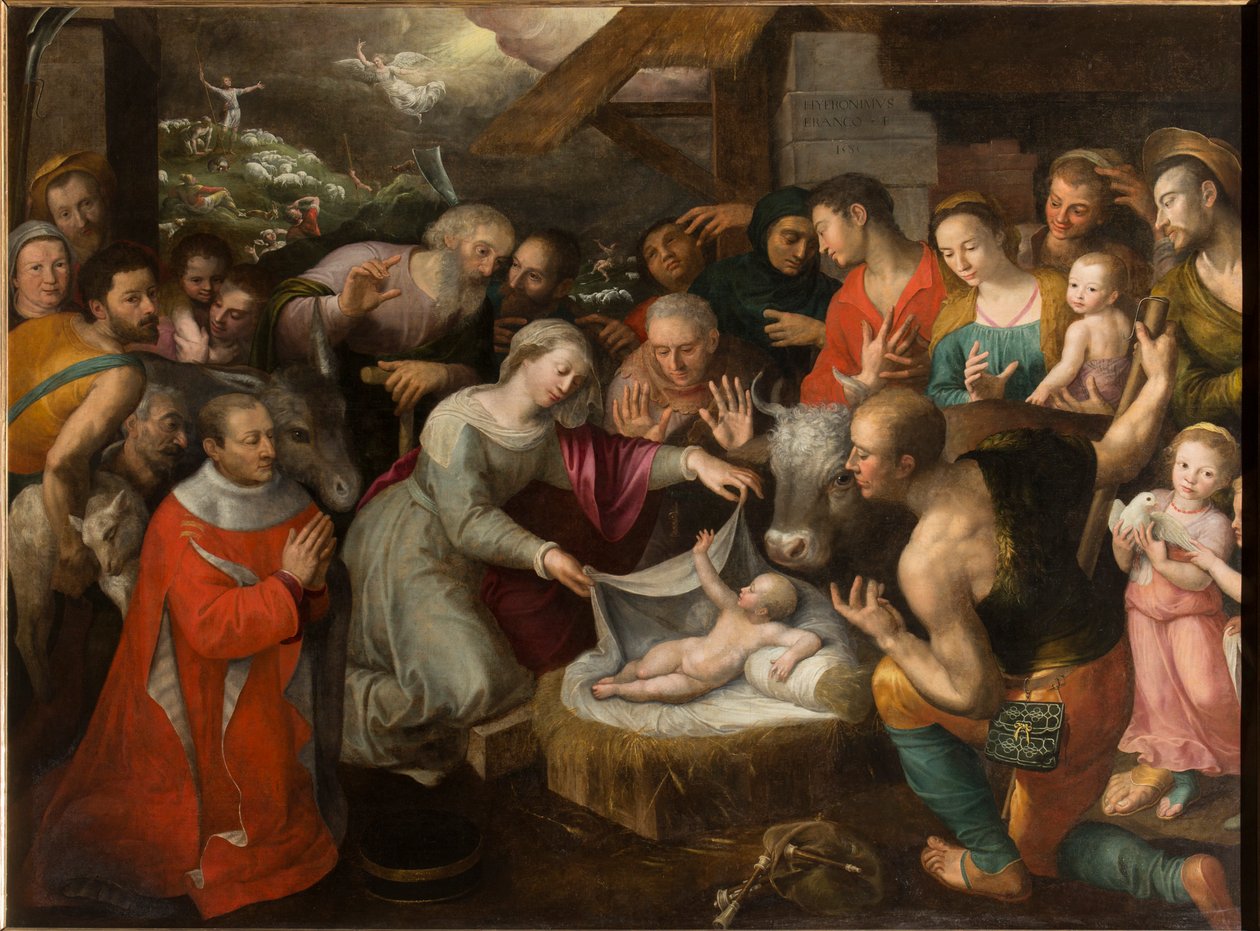 Nativity av Hieronymus Francken