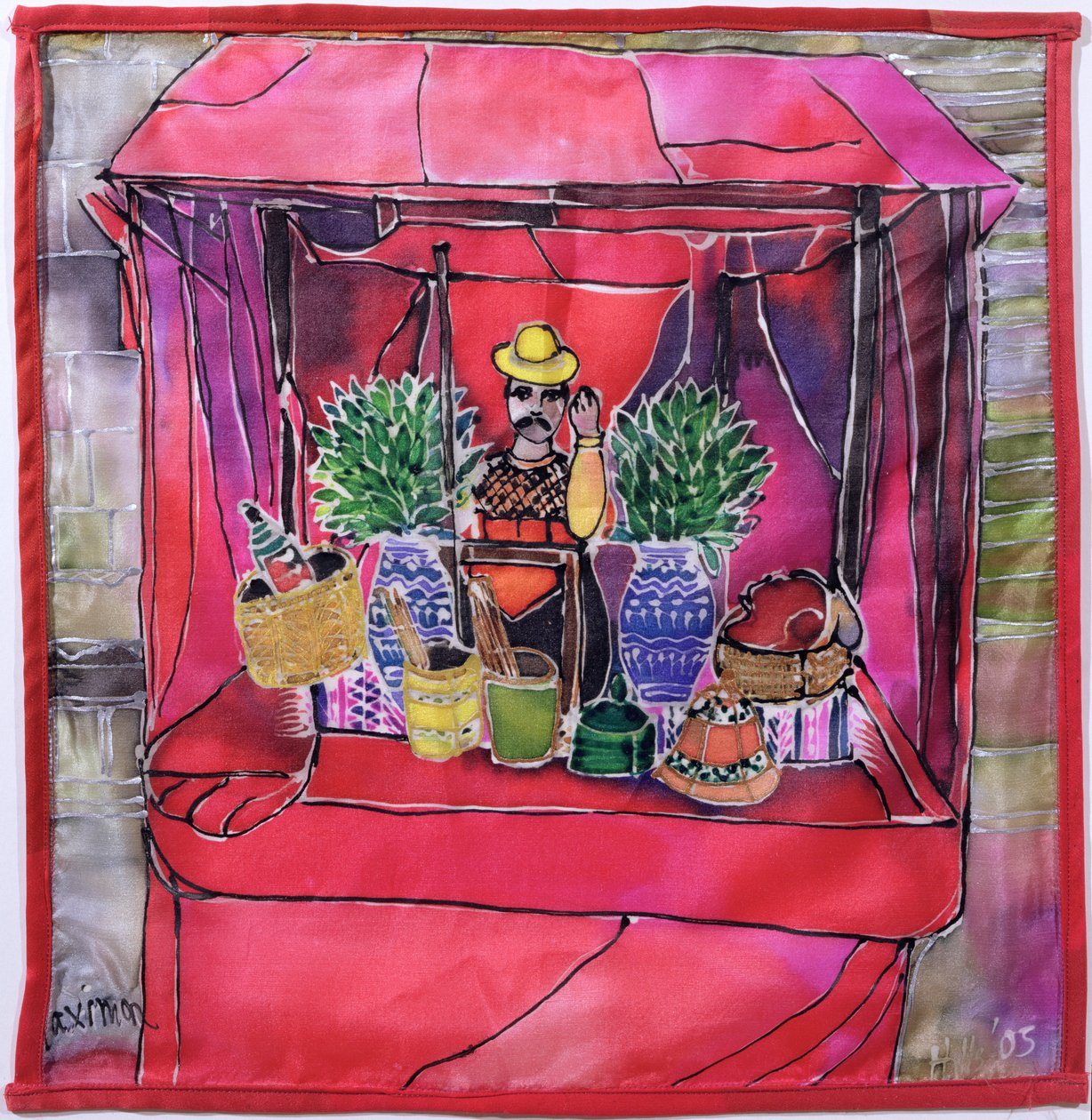 Shrine to Maximon, 2005 (färgämnen på siden) av Hilary Simon