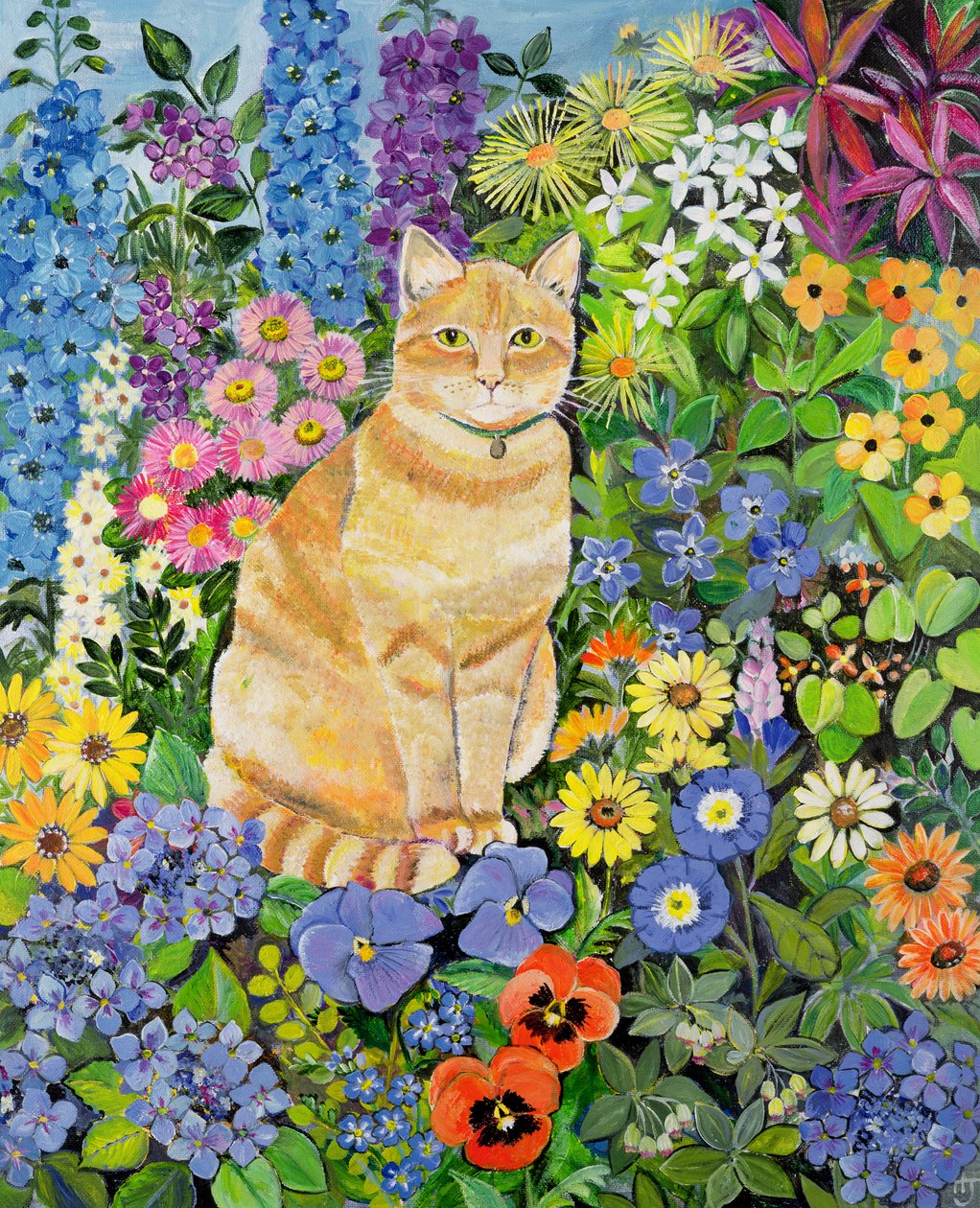 Gordons Cat, 1996 av Hilary Jones