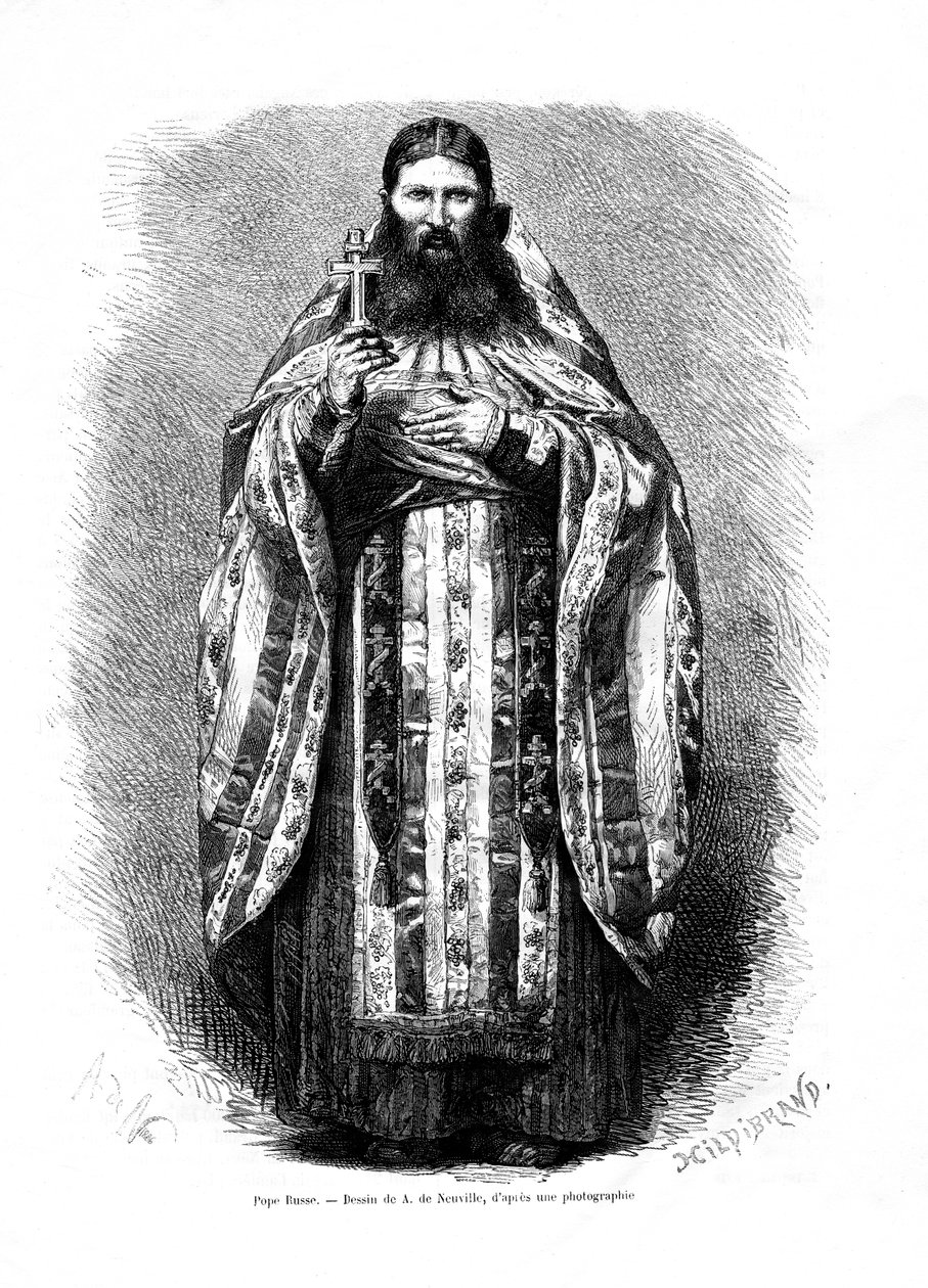 Rysk påve, 1886 av Hildibrand