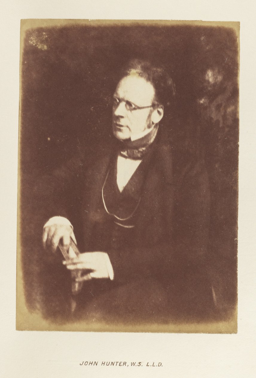 [John Hunter, W.S. L.L.D.] av Hill and Adamson