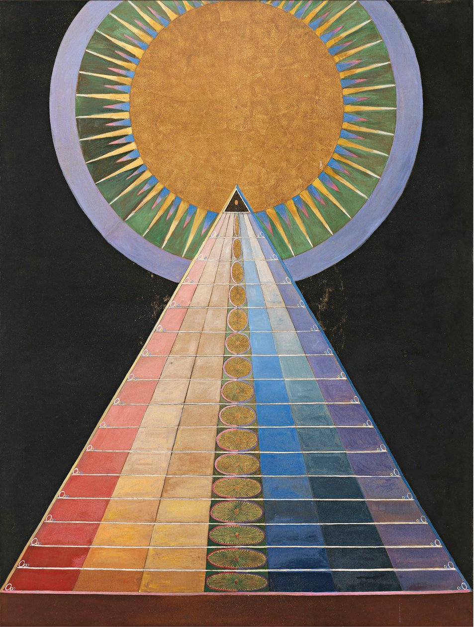 Grupp X, nr 1, altartavla, 1915. av Hilma af Klint