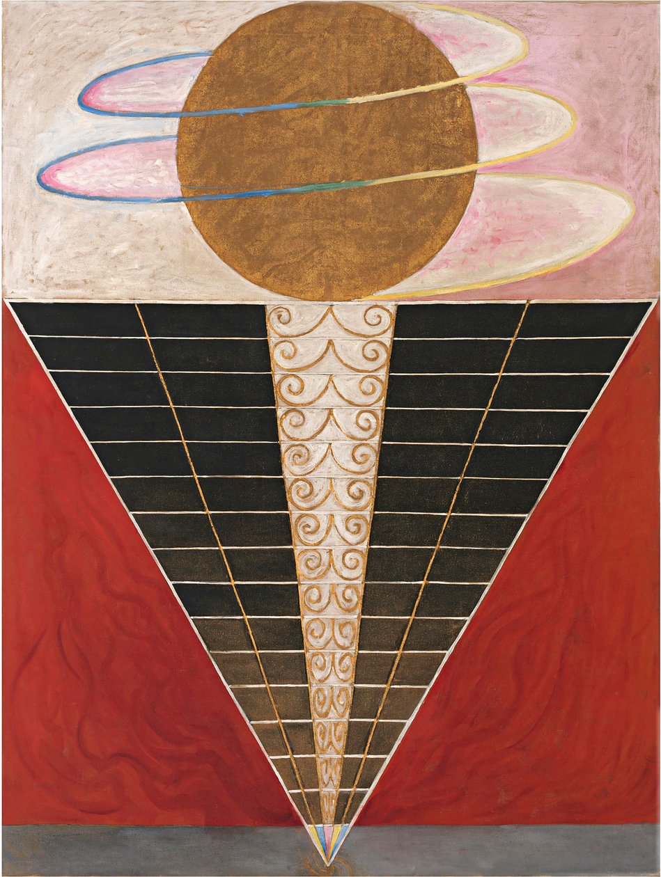 Grupp X, nr 2, altartavla, 1915. av Hilma af Klint