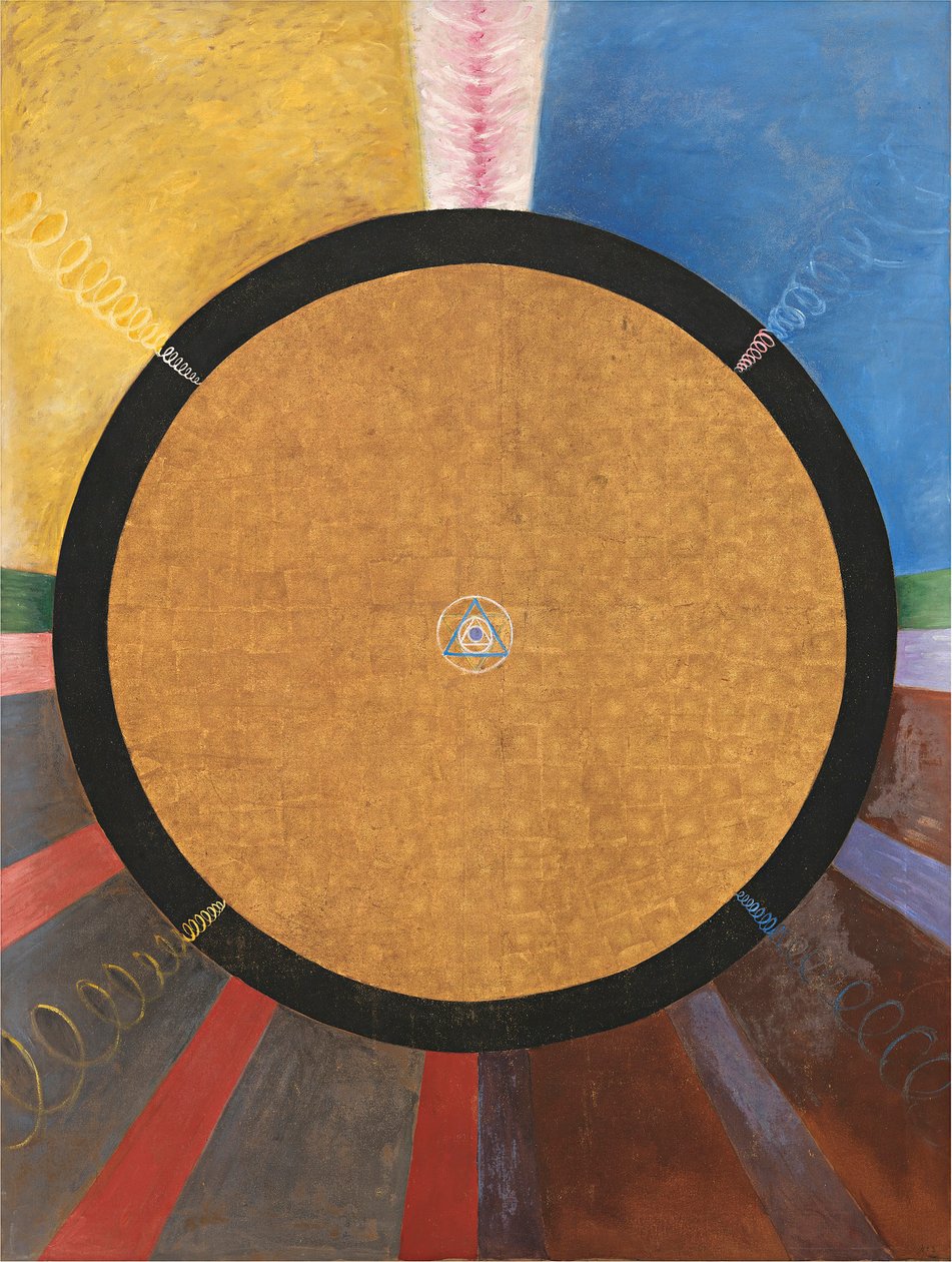 Grupp X, nr 3, altartavla. av Hilma af Klint