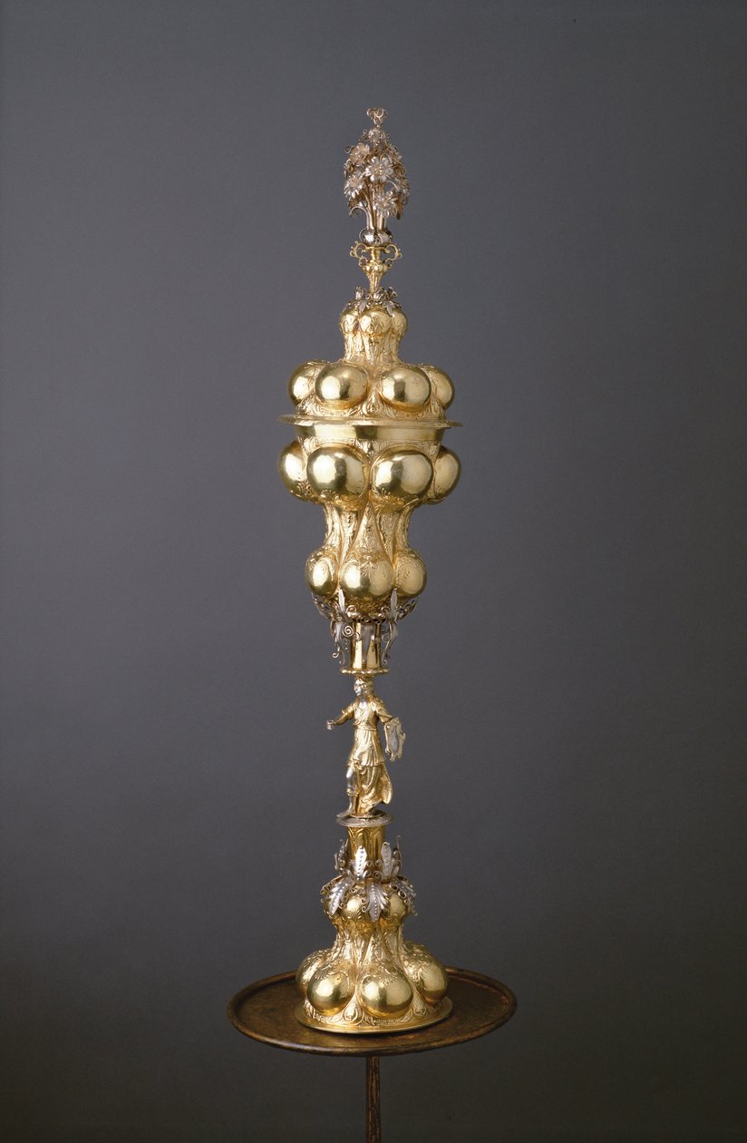Medingen Minerva Cup, c.1650 (silver & silver) av Hinrich Ohmssen