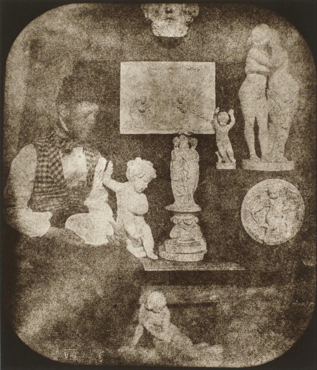Bayard och statyetterna av Hippolyte Bayard