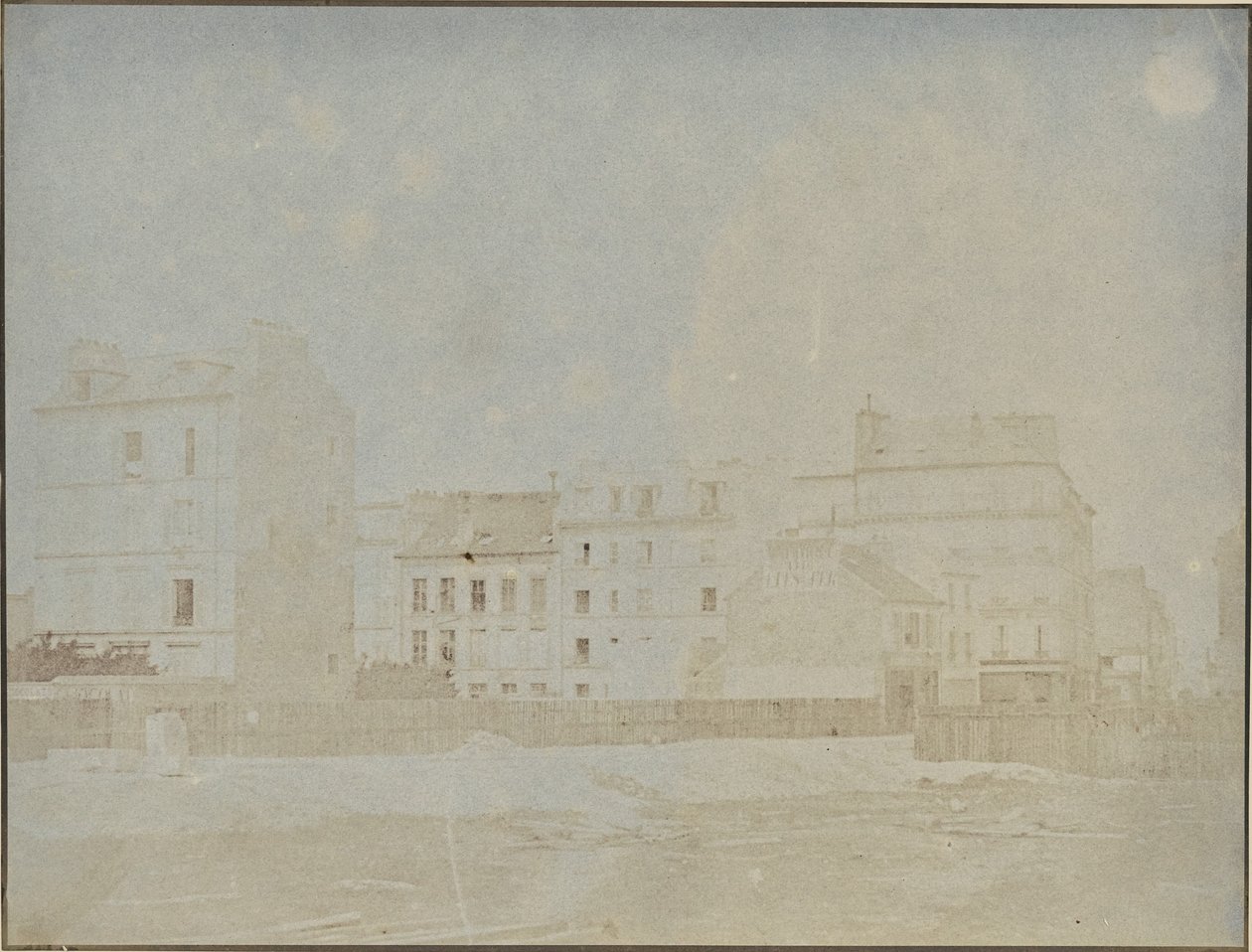 Street View, Batignolles eller Montmartre av Hippolyte Bayard